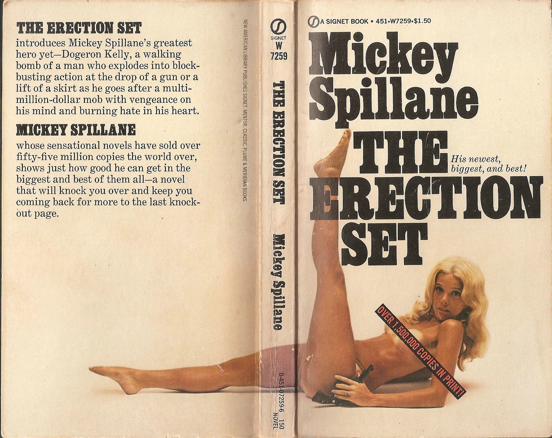 Mickey Spillane - The Erection Set | My Books - A Cover Gallery ...
