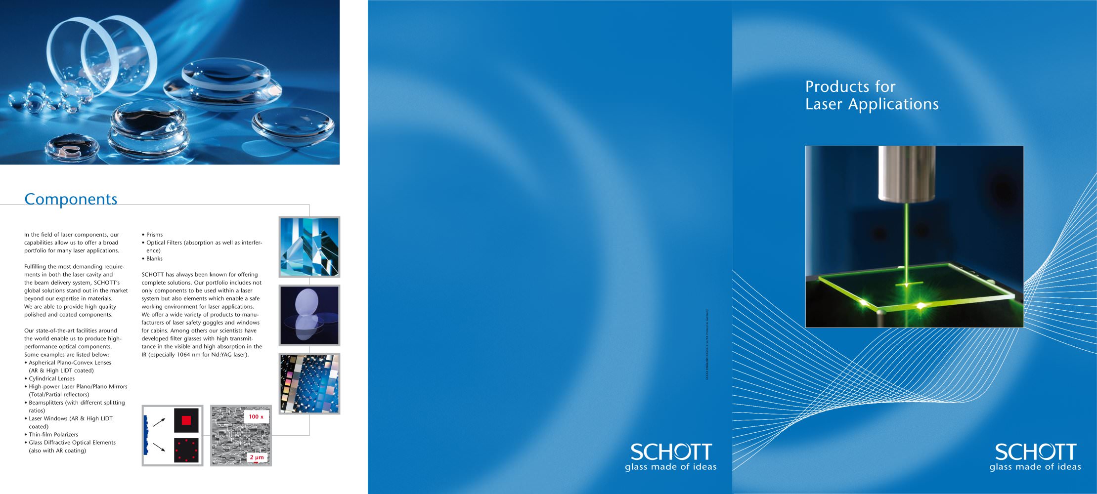 Products for Laser Applications - SCHOTT GLAS - PDF Catalogue ...