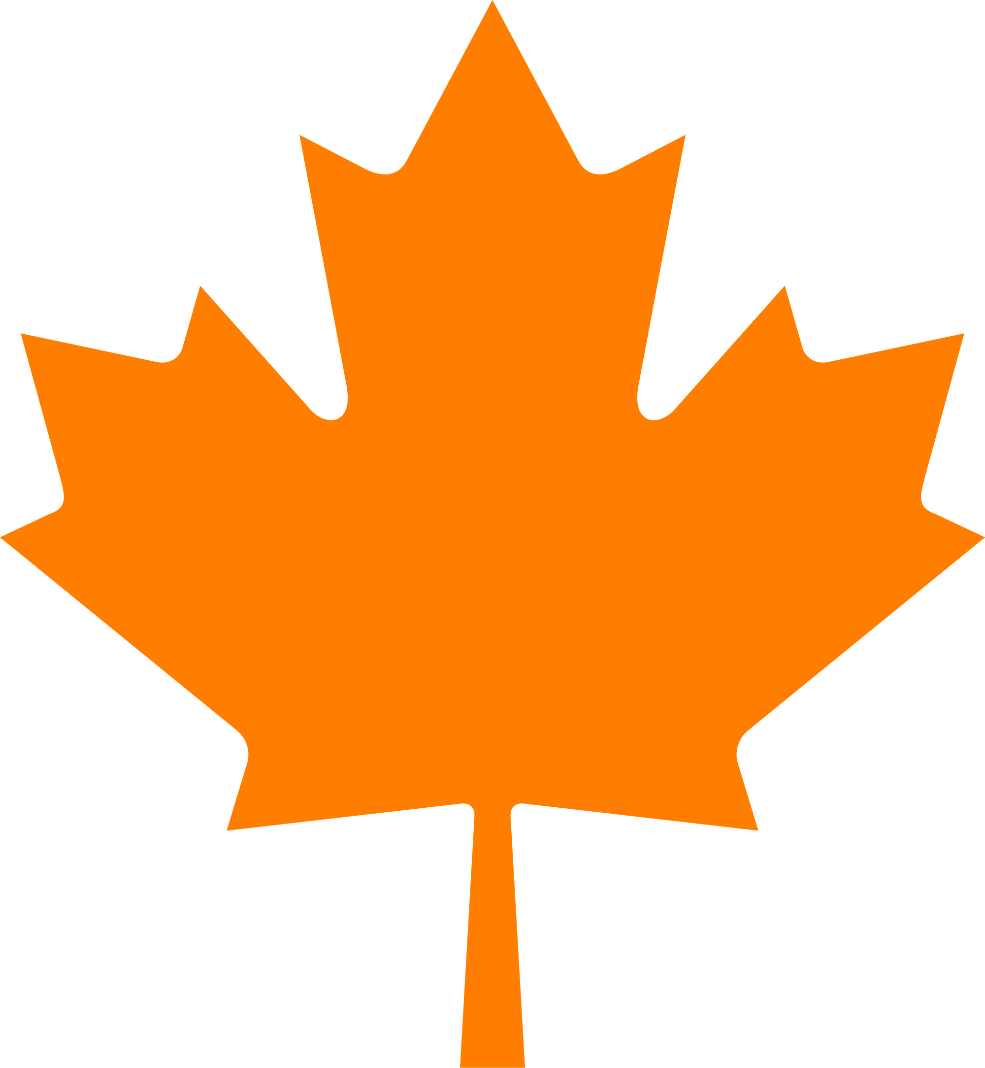 File:Orange Maple Leaf.svg - Wikimedia Commons