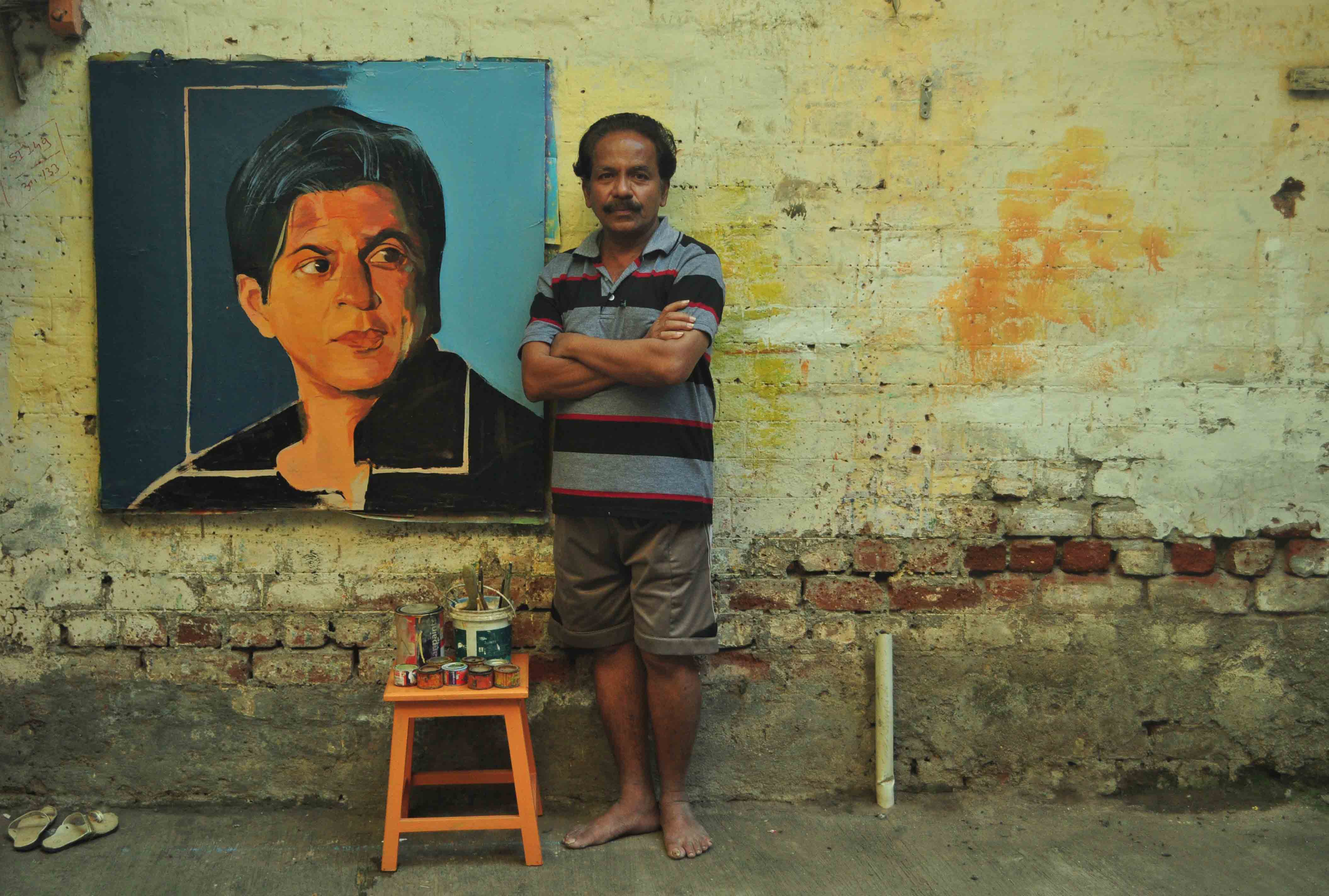 The Painter of Portraits – Dharavi Biennale