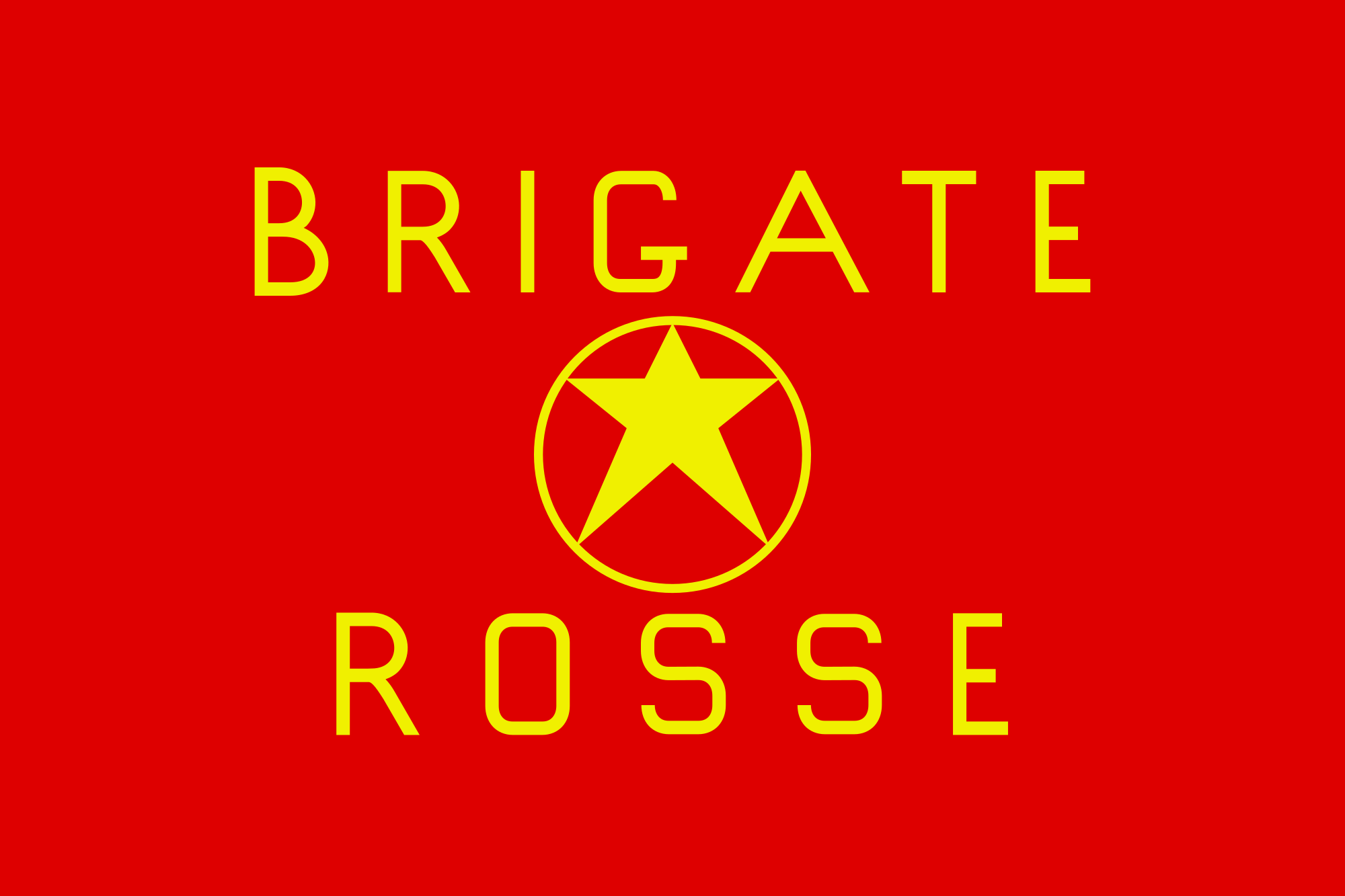 File:Flag of the Brigate Rosse.svg - Wikimedia Commons