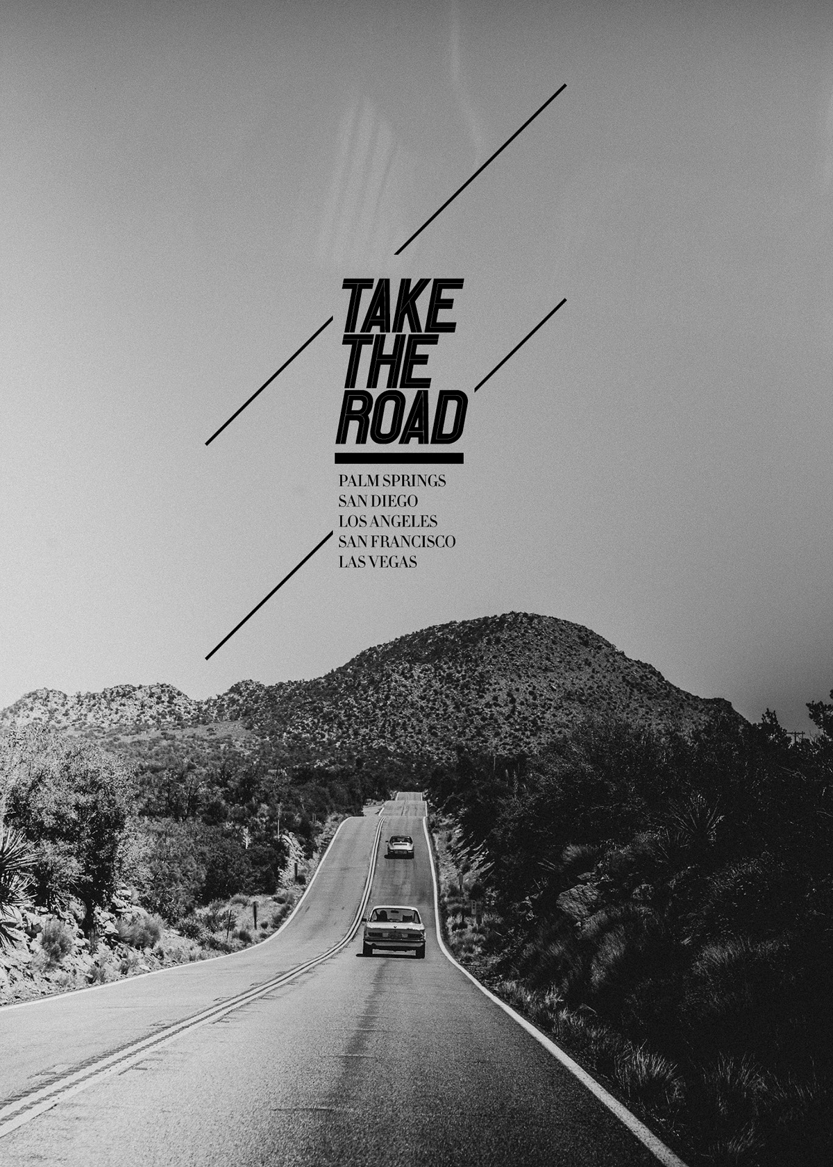 TAKE THE ROAD on Behance