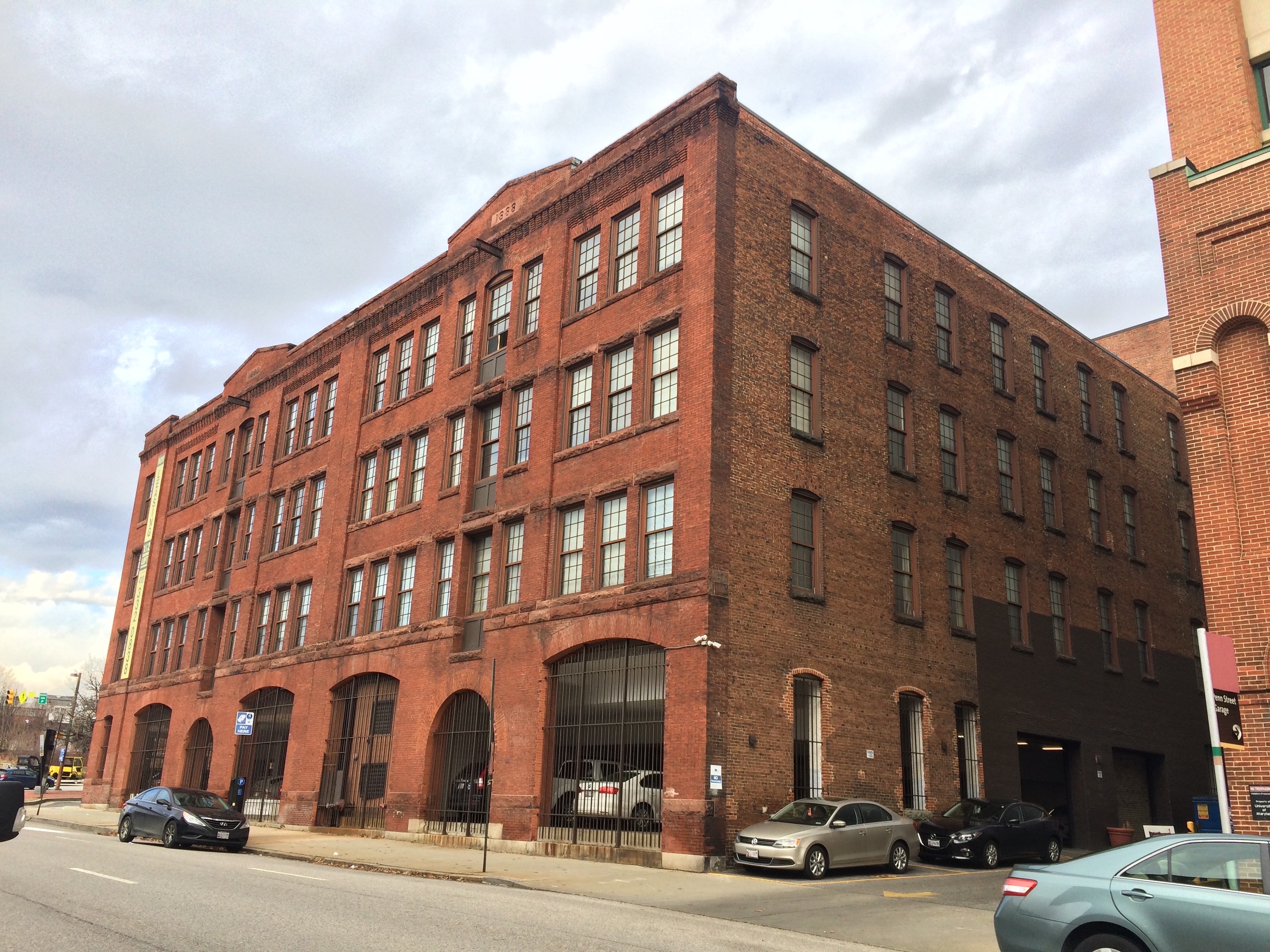 The Sail Cloth Factory Apartments, 121 S. Fremont Avenue, Baltimore, MD 21201, Apartment building, Baltimore, Building, Car, HQ Photo