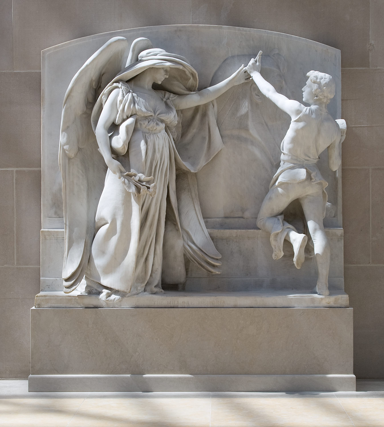 The Angel of Death and the Sculptor from the Milmore Memorial ...