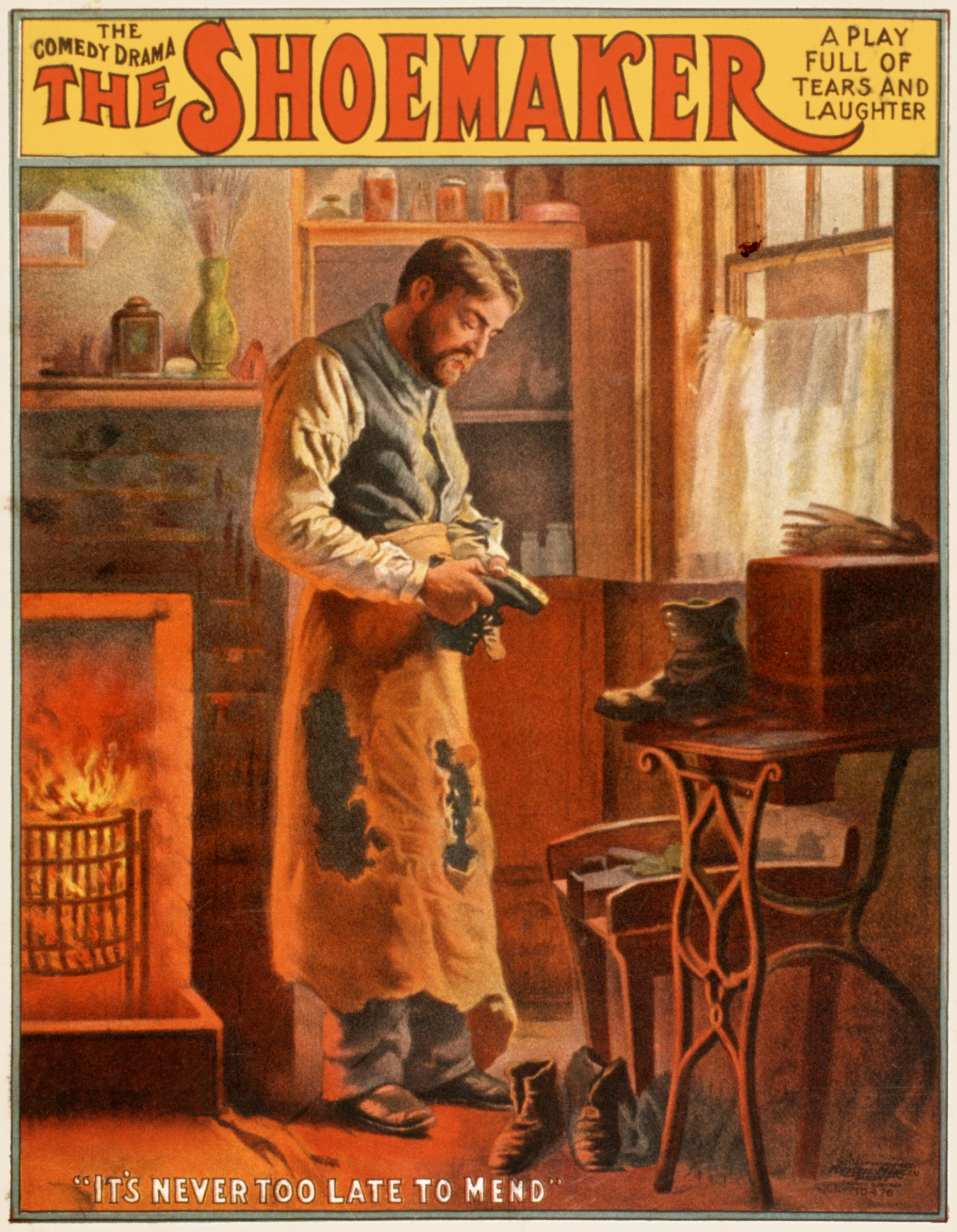 File:The shoemaker, performance poster, 1907.jpg - Wikimedia Commons