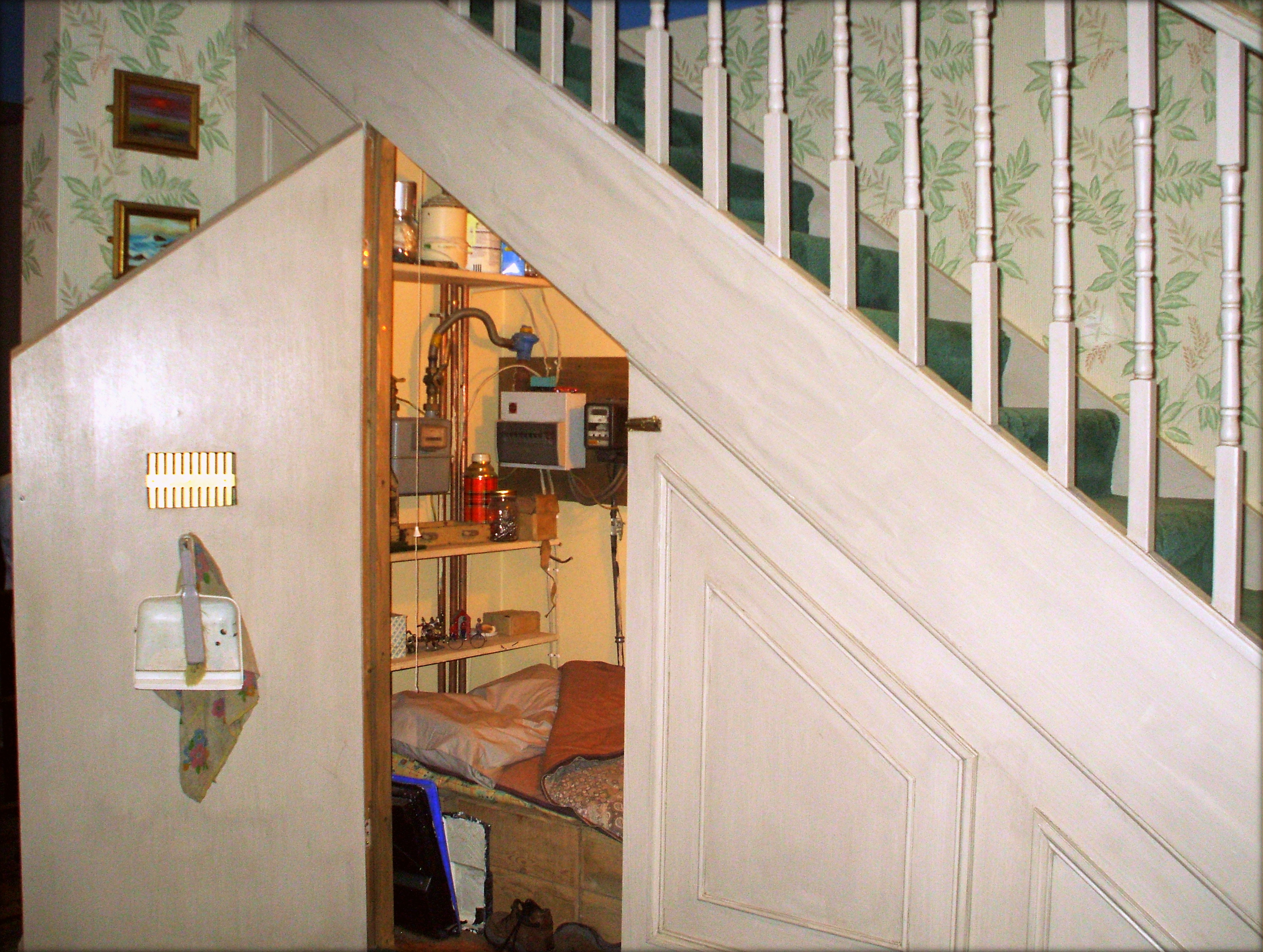 File:Under the stairs, No 4 Privet Drive.jpg - Wikimedia Commons