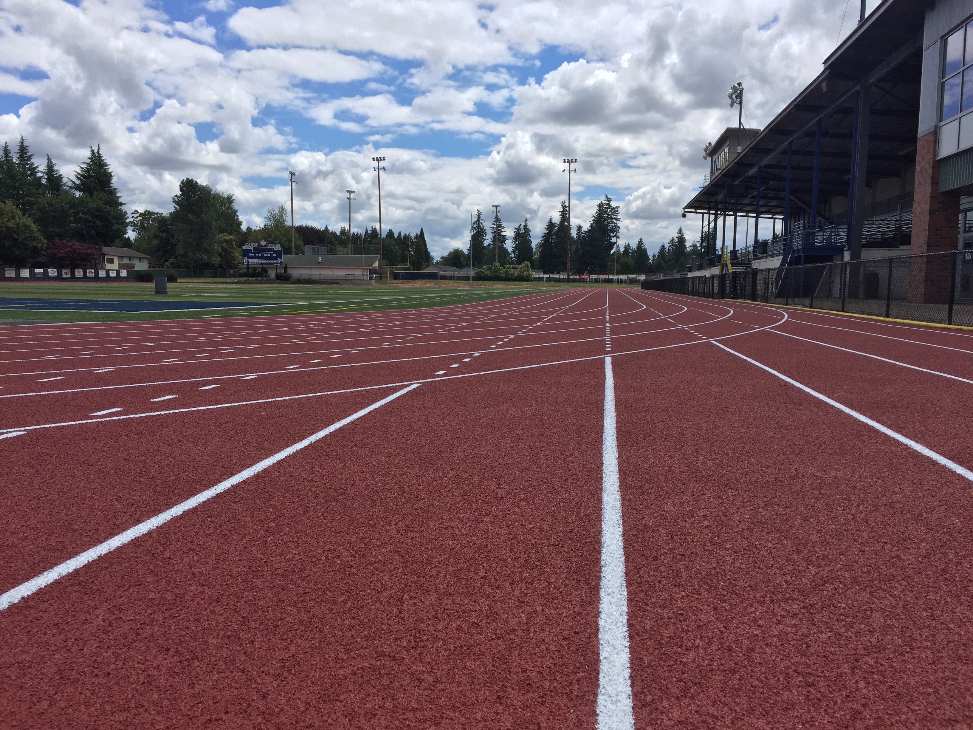 Track & Turf Repairs Complete - Canby School District 86