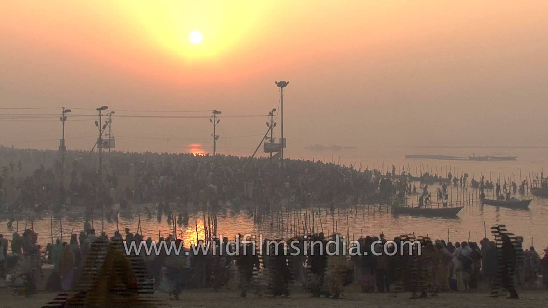 Millions throng 'Triveni Sangam' during Kumbh Mela in Allahabad ...