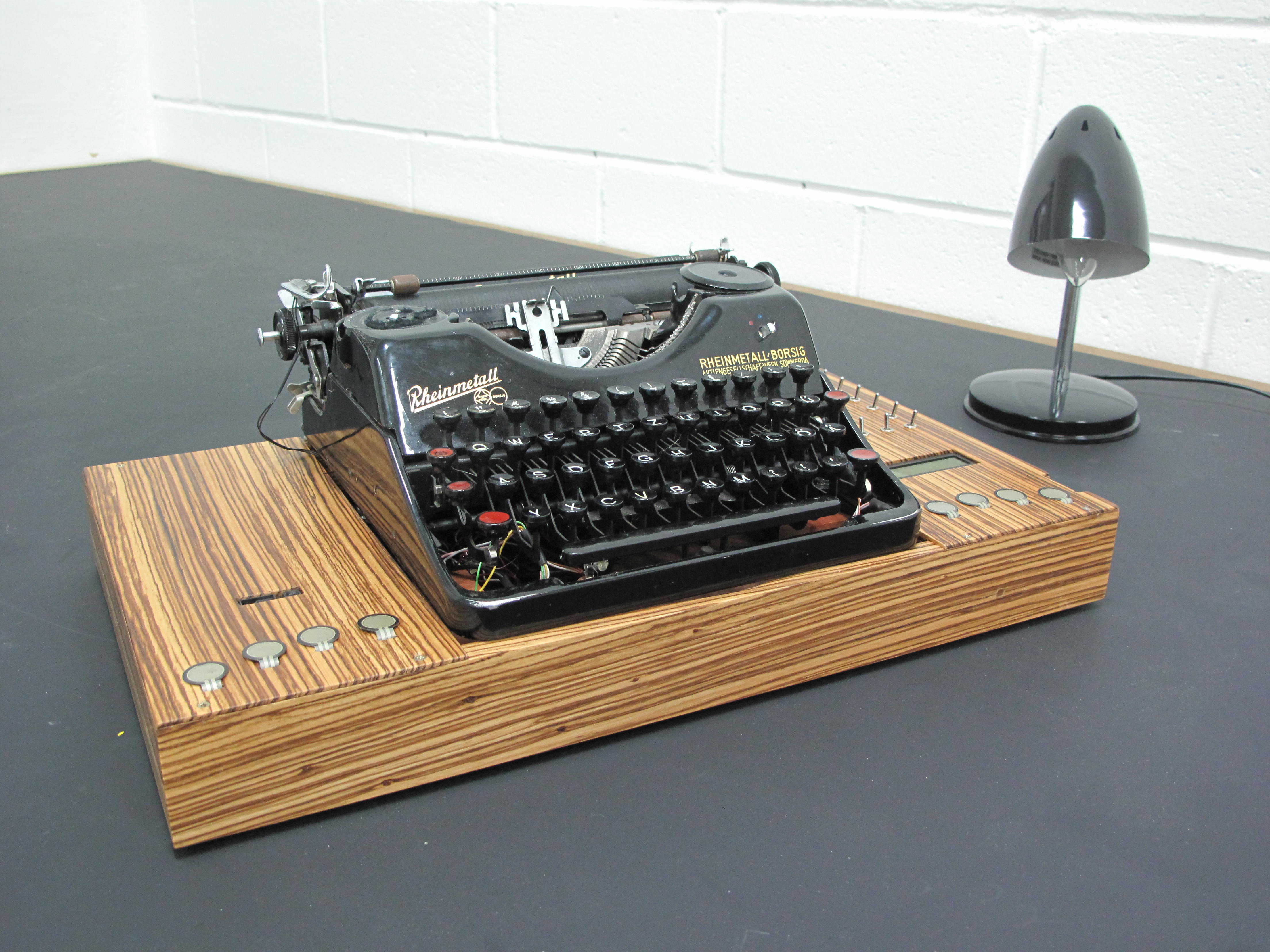 The Typewriter | janmech.net