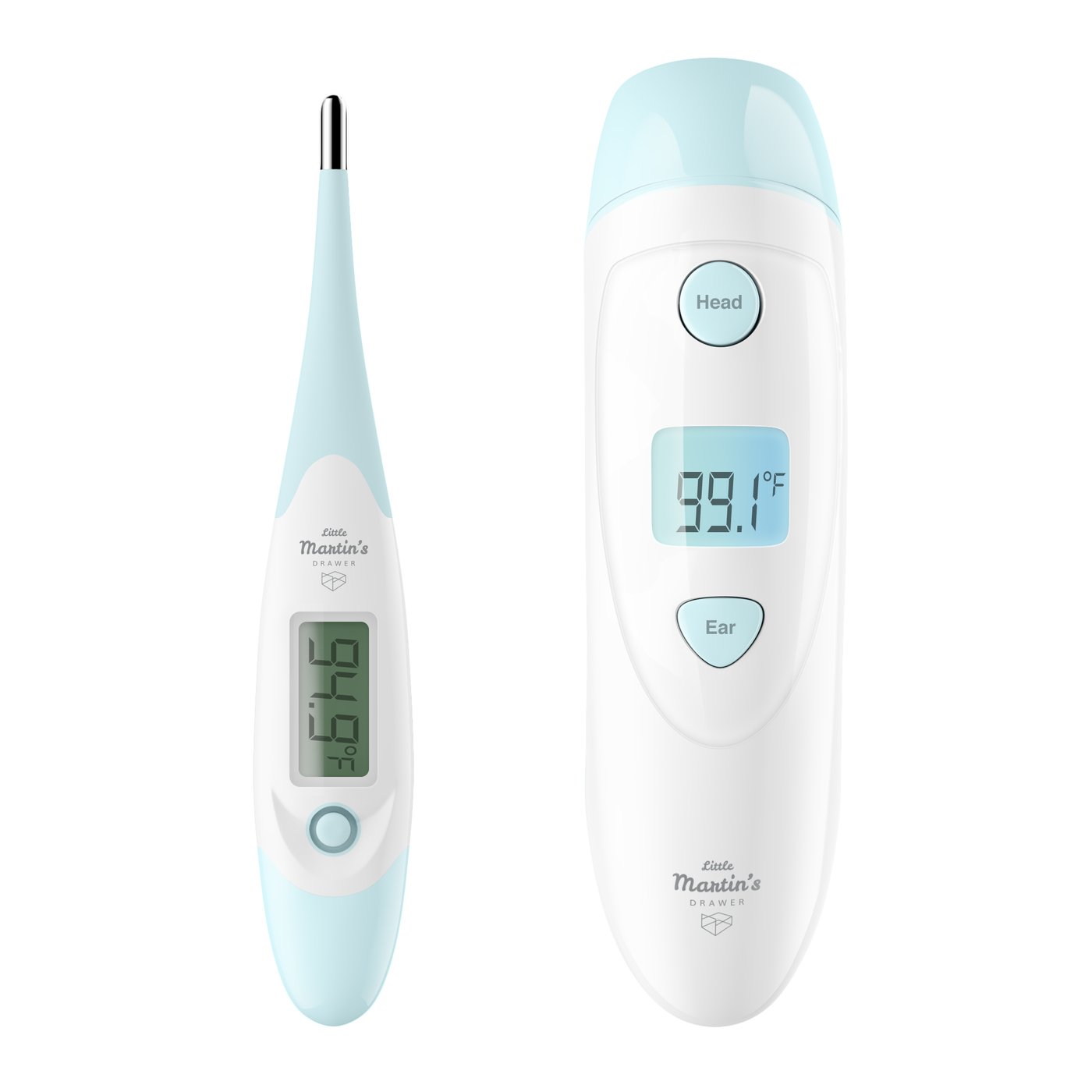 Little Martin's Medical Forehead and Ear Thermometer, Infrared ...