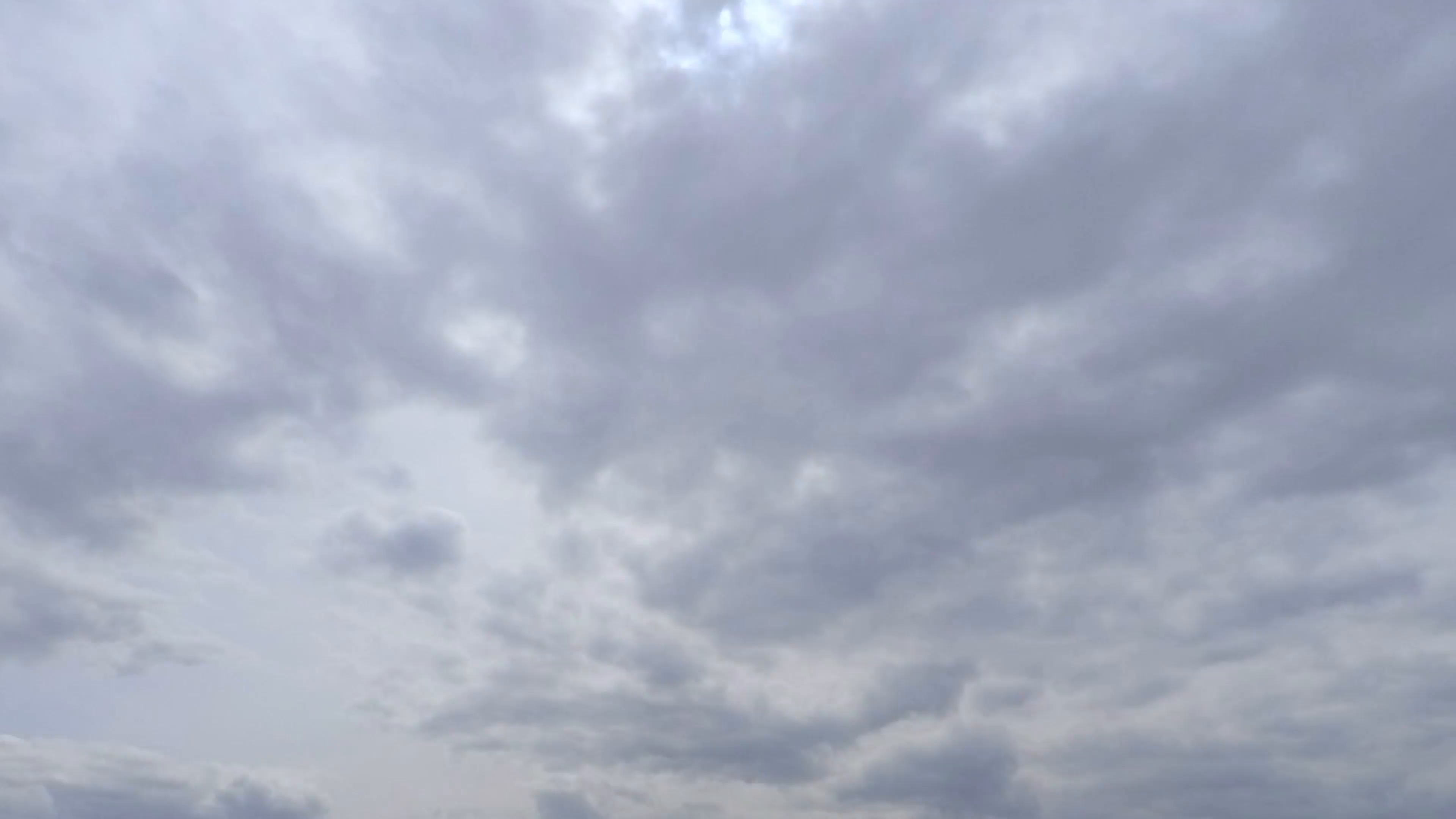 Thick clouds on an overcast day. Stock Video Footage - VideoBlocks