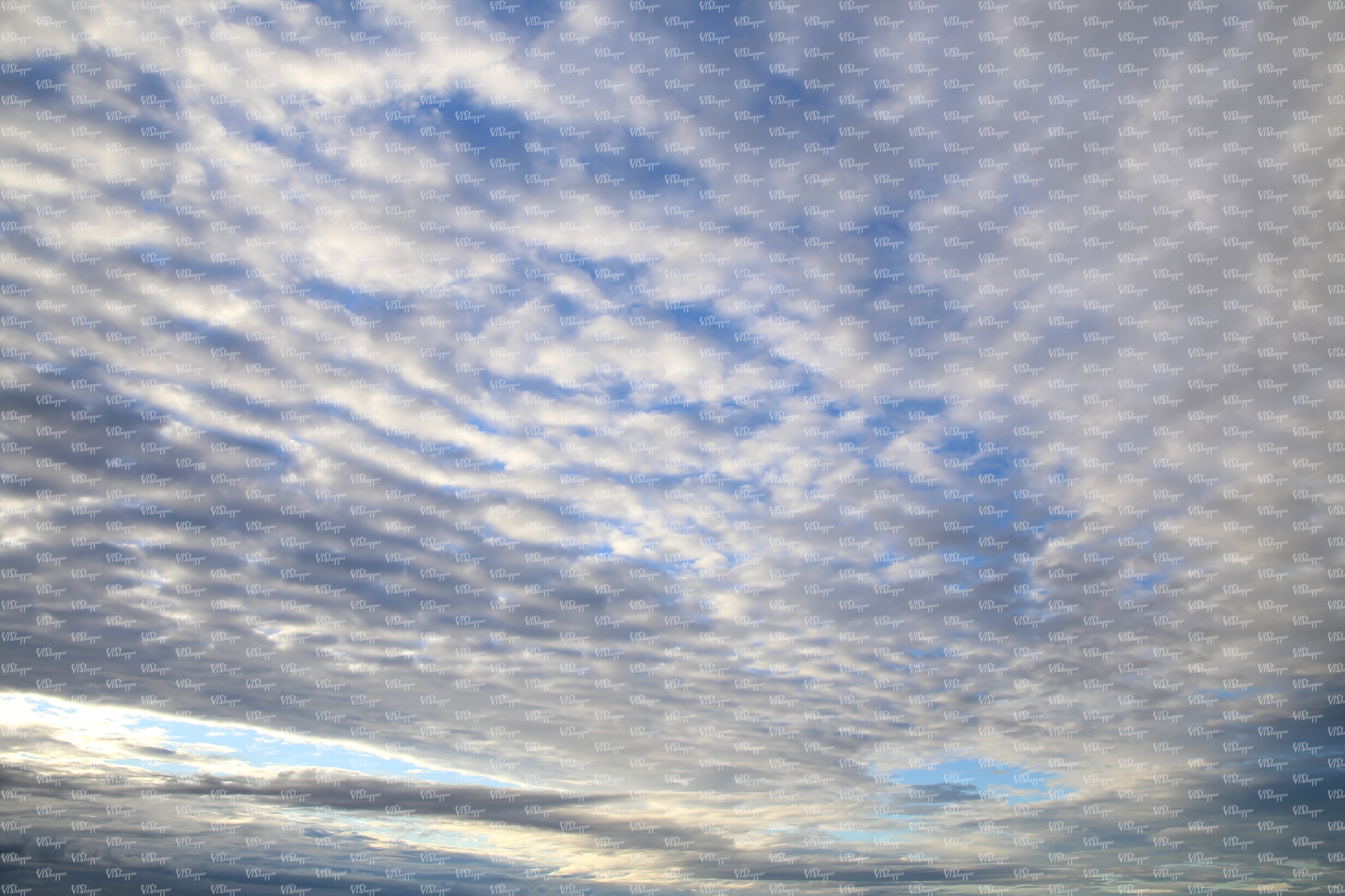 evening sky with a thick layer of stratus clouds - sky textures ...