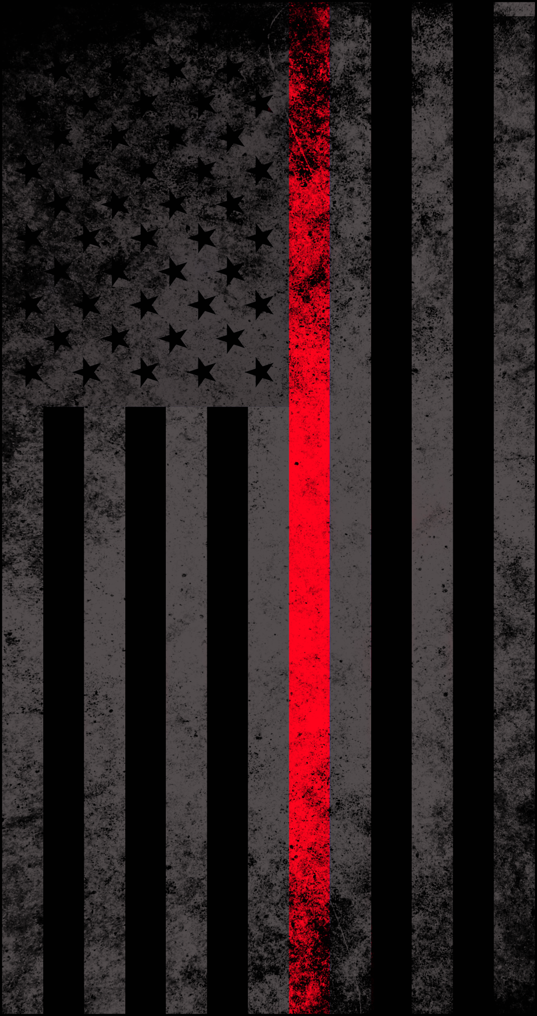 American Subdued Thin Red Line Flag Decal | Flags, Firefighter and ...