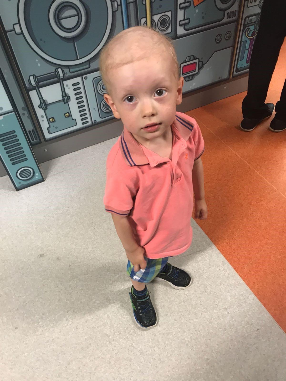 Three-year-old boy from Blackburn diagnosed with cancer is on the ...
