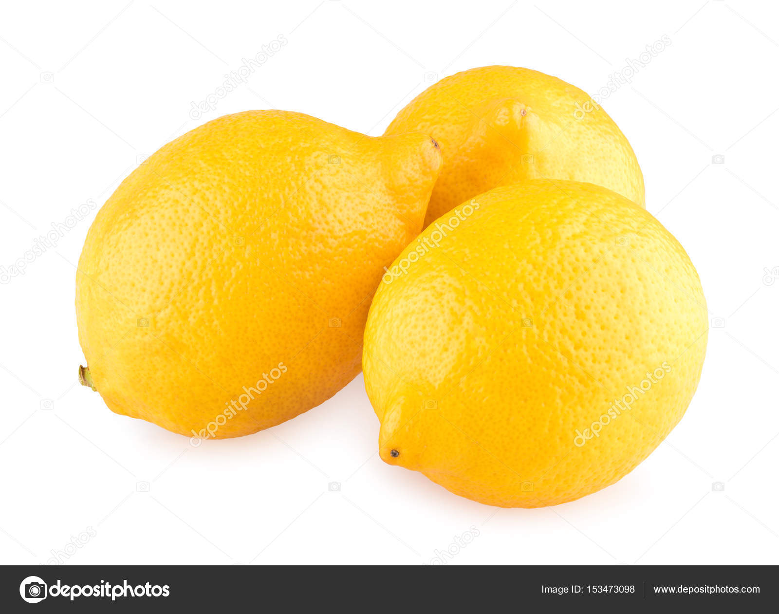 Three ripe lemons — Stock Photo © mvw@tut.by #153473098