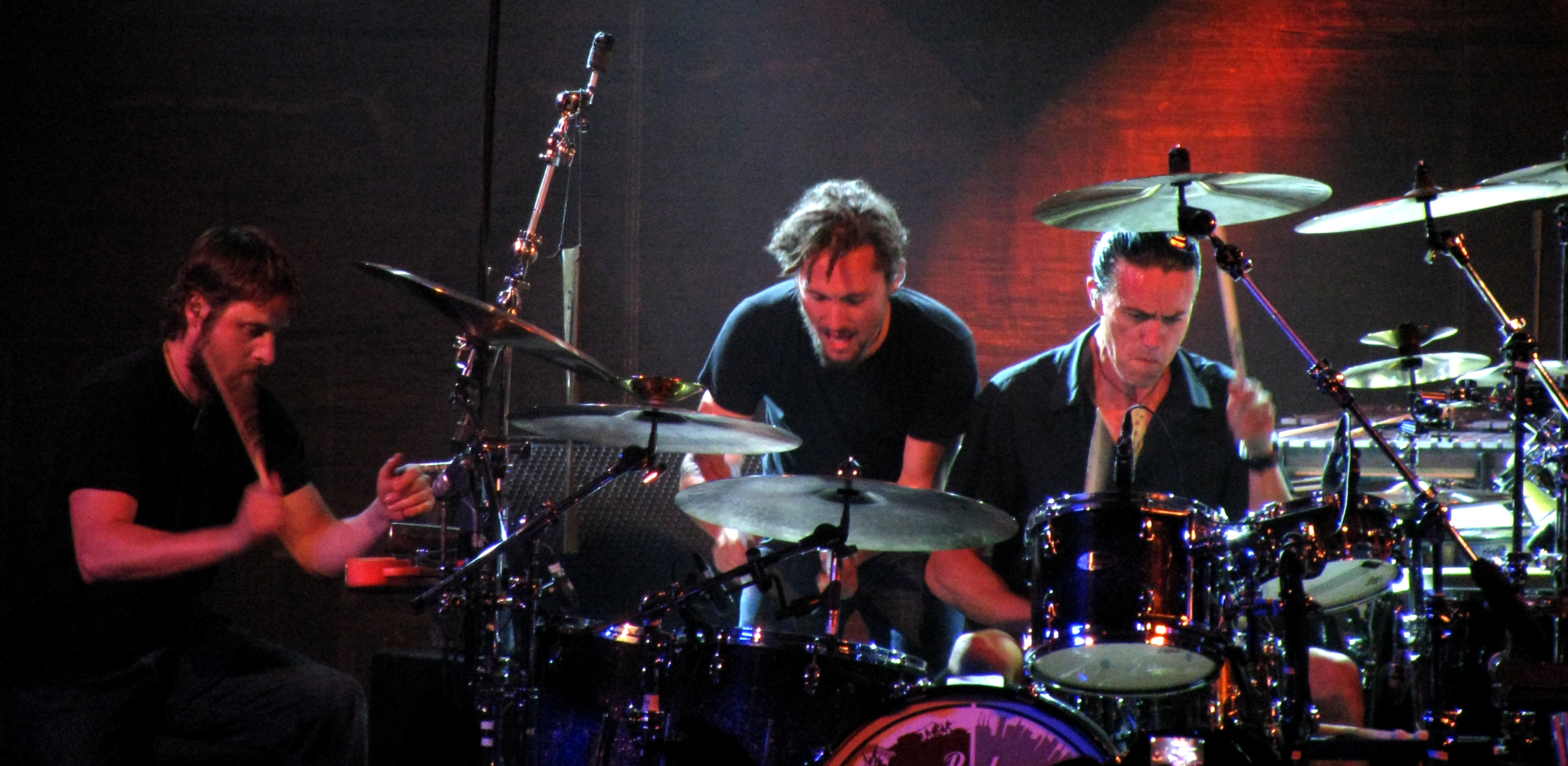 Three percussionists 2 photo