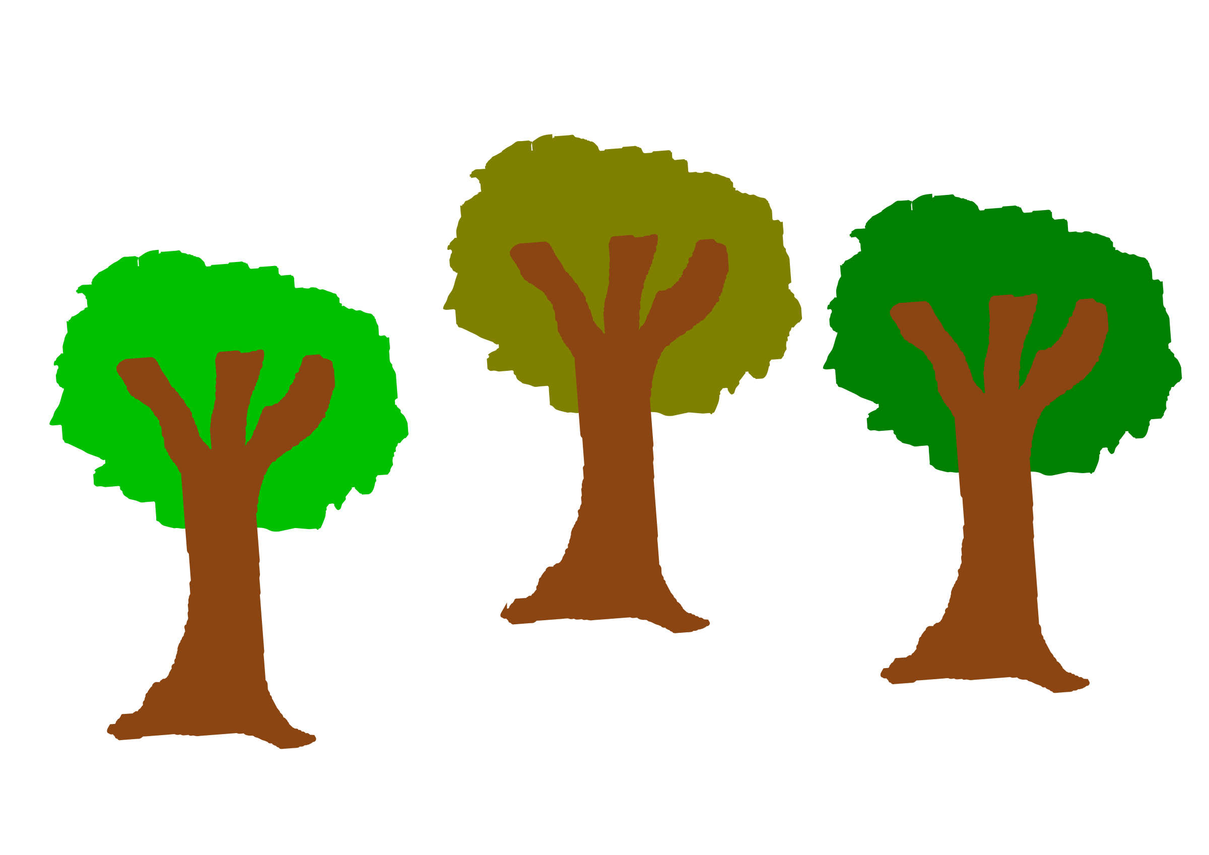 The three trees Icons PNG - Free PNG and Icons Downloads