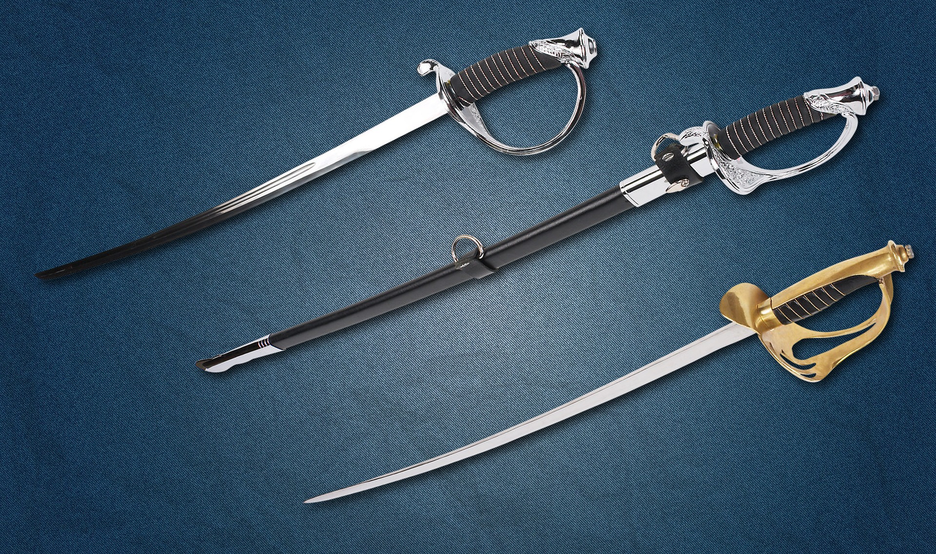Three Victorian Swords