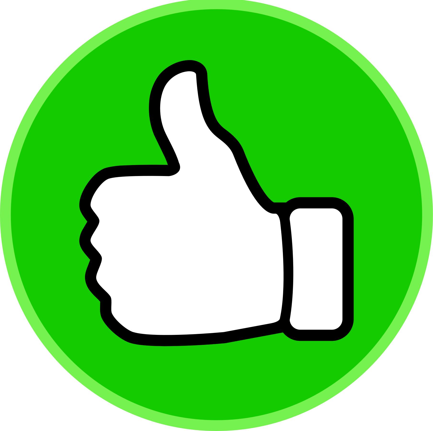 Thumbs Up Circle Icons PNG - Free PNG and Icons Downloads