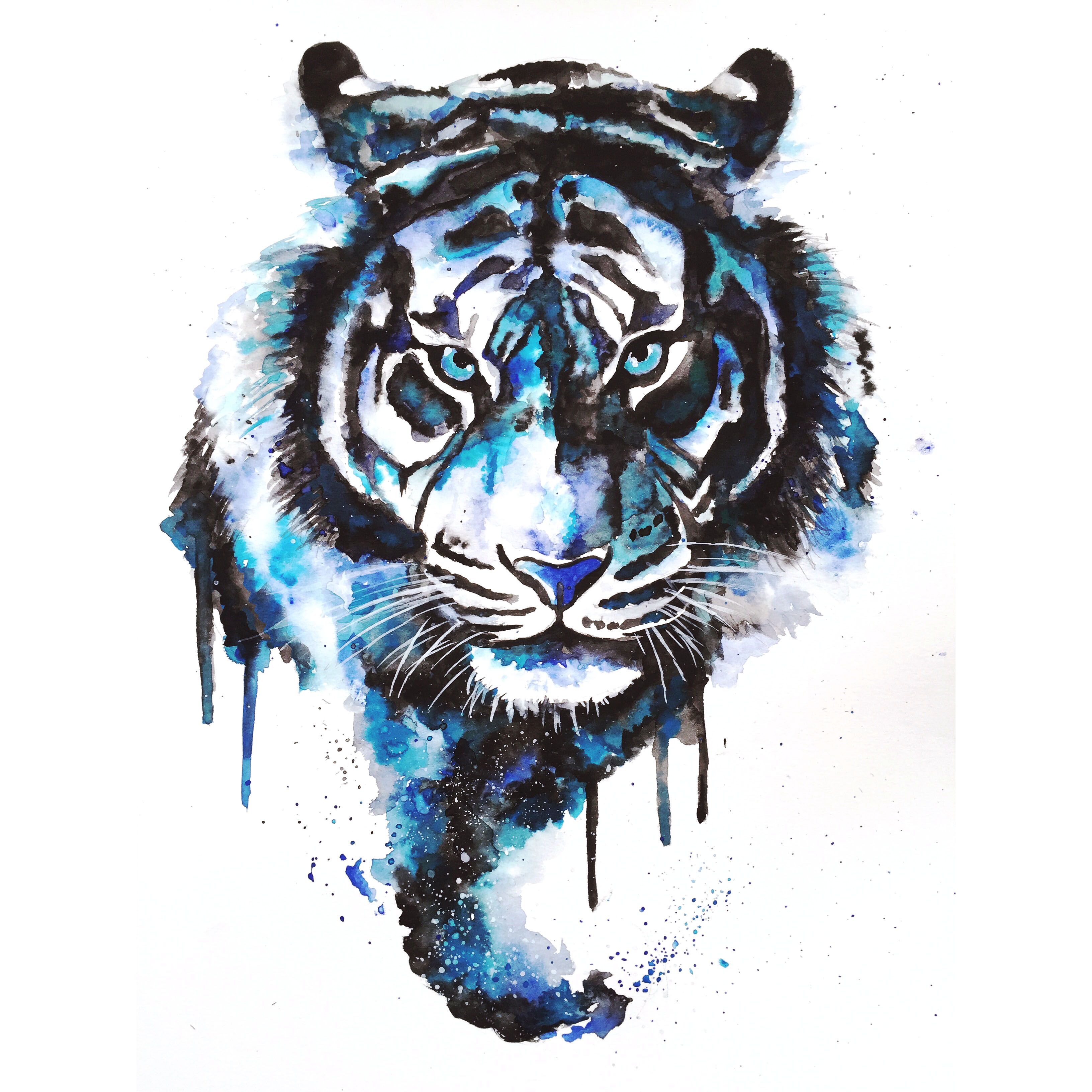 Tiger artwork photo