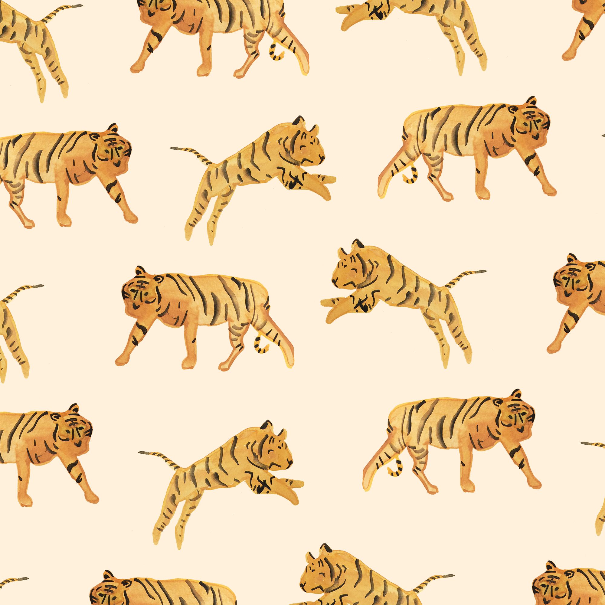 Tiger Pattern by Sara Combs … | Pinteres…