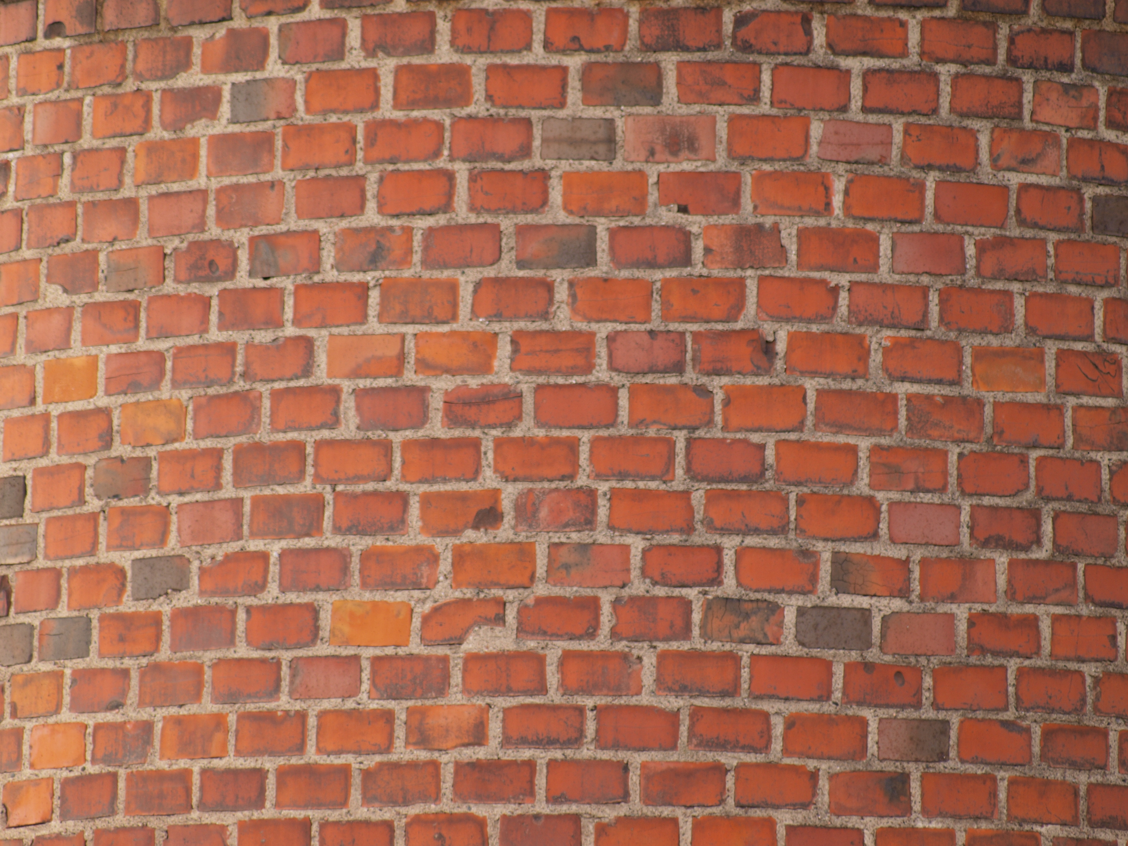 Tiled Brick Texture, Brick, Old, Orange, Red, HQ Photo