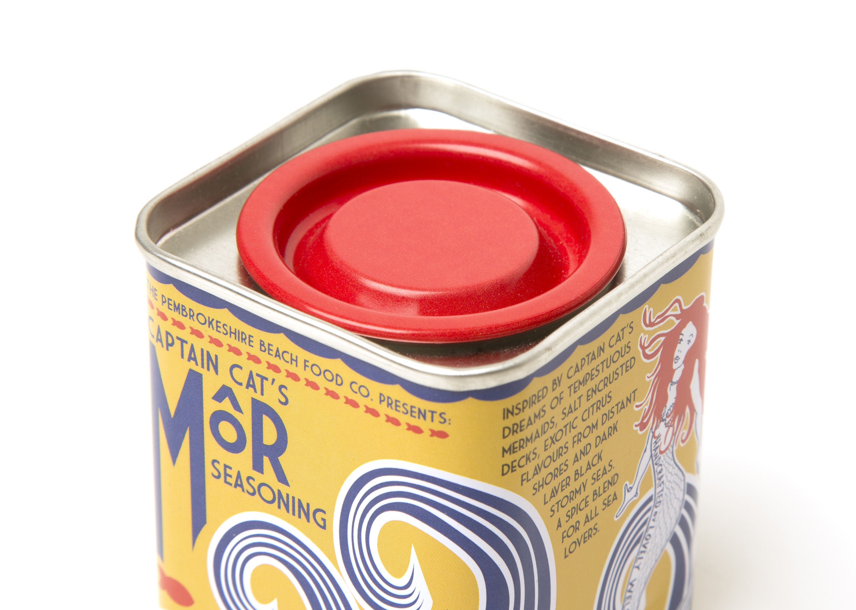 Lever Lid Opening - A lever lid tin creates a snug seal stopping ...