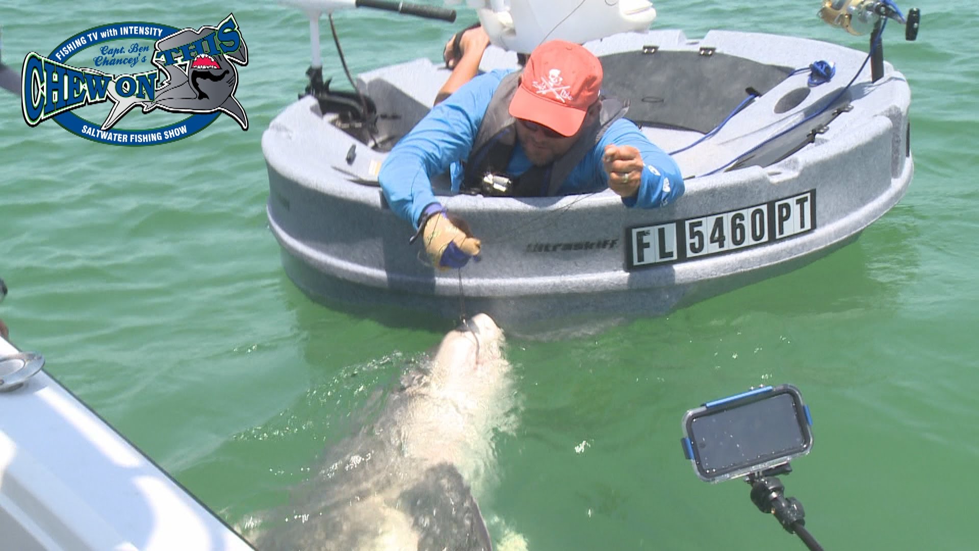 Dude catches huge Shark out of Tiny Boat - Cape Coral Fishing Guide ...