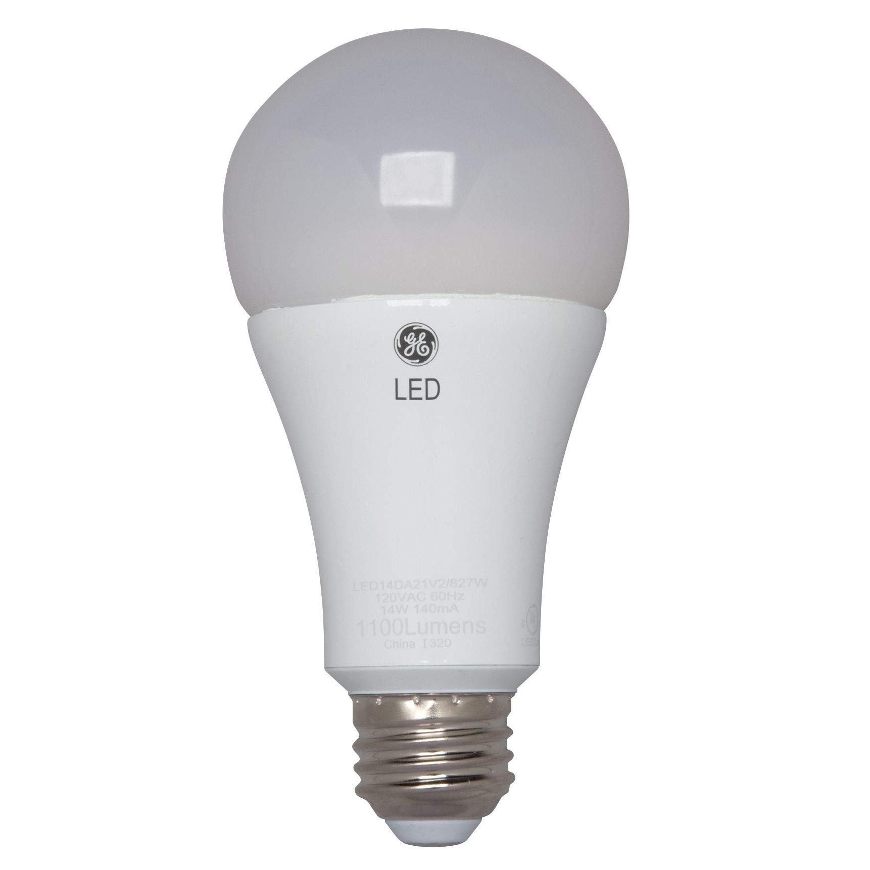 GE Lighting 23950 14 Watt A21 Energy-Smart LED Daylight Bulb (Light ...