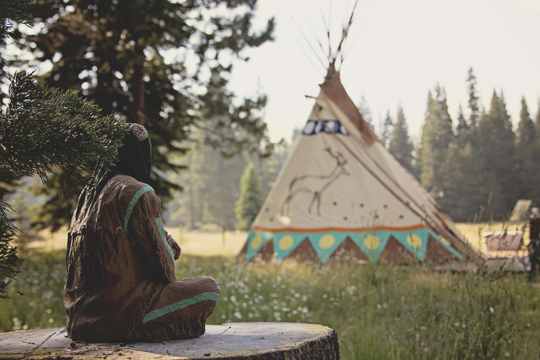 Tipi Camping, Silver Fork Ranch, CA: 10 Hipcamper reviews and 46 photos