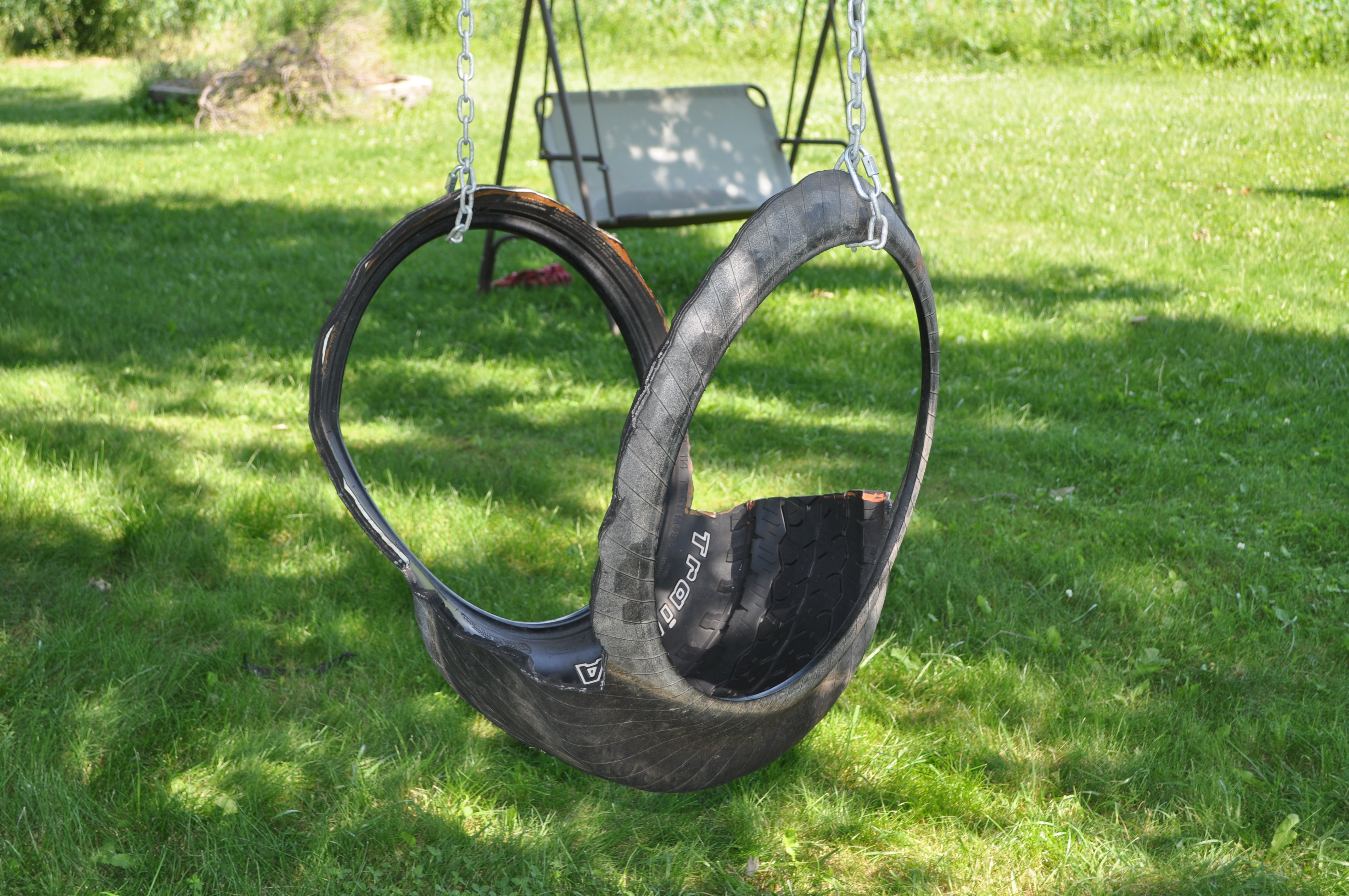 Tire swing seat – Cupcakes and Sandcastles