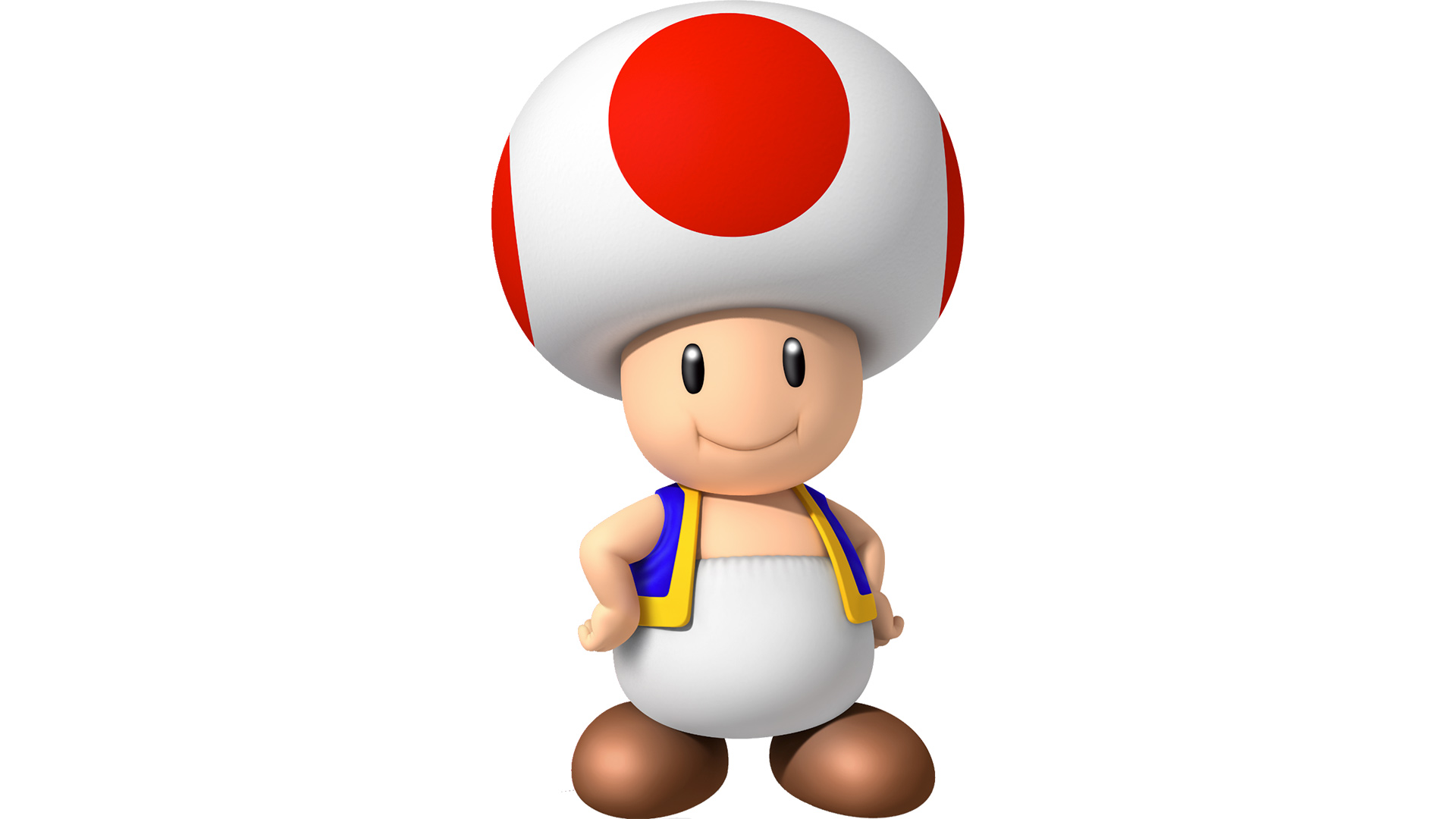 Toad isn't wearing a hat, Nintendo confirms