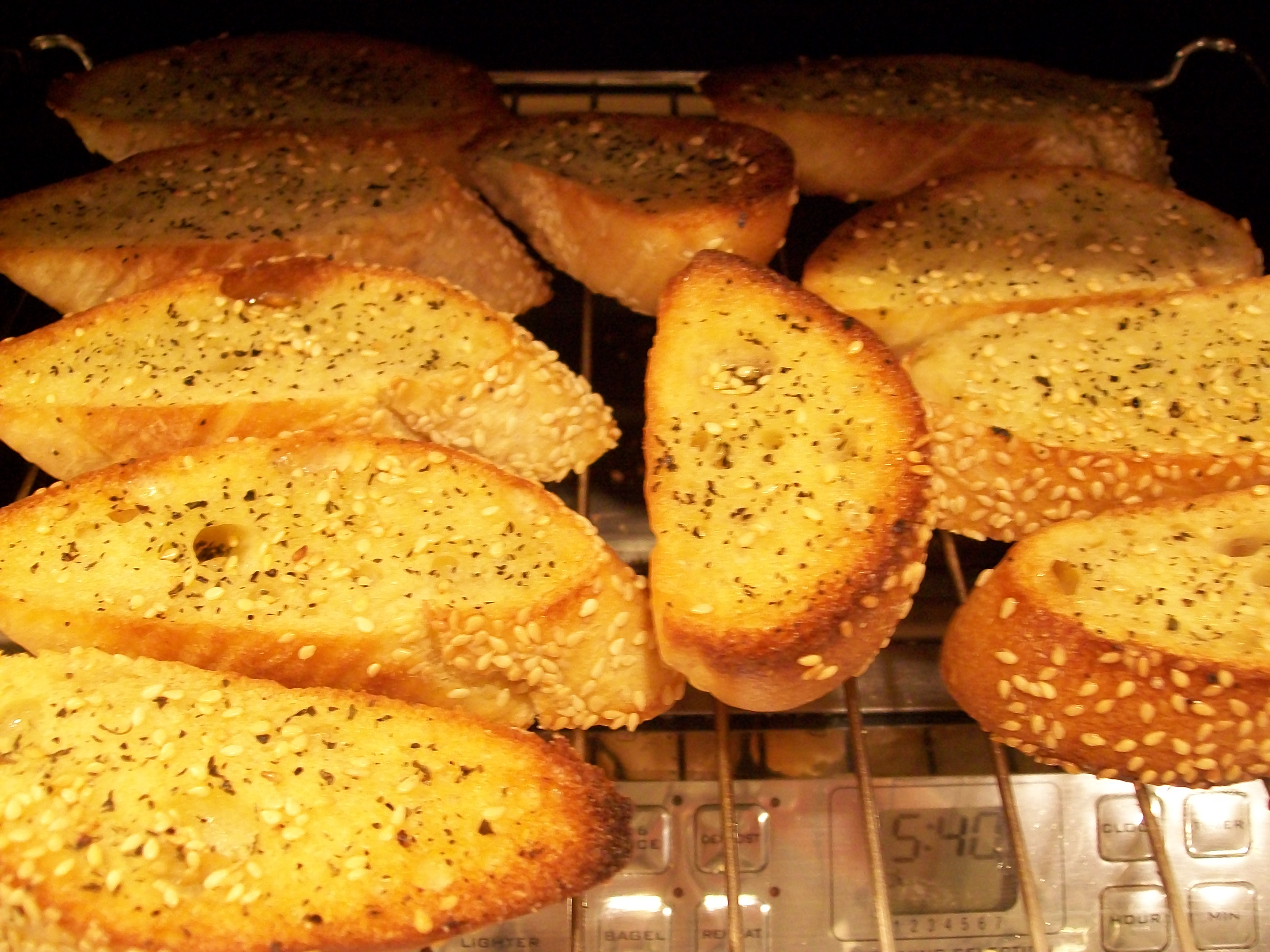 Sesame Garlic Toast for Recipe Friday | Another Fearless Year