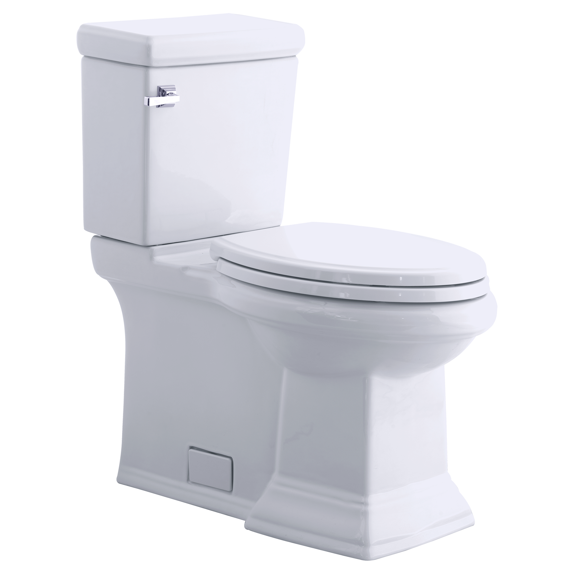 Town Square Right Height Elongated Toilet with Right Hand Trip Lever ...