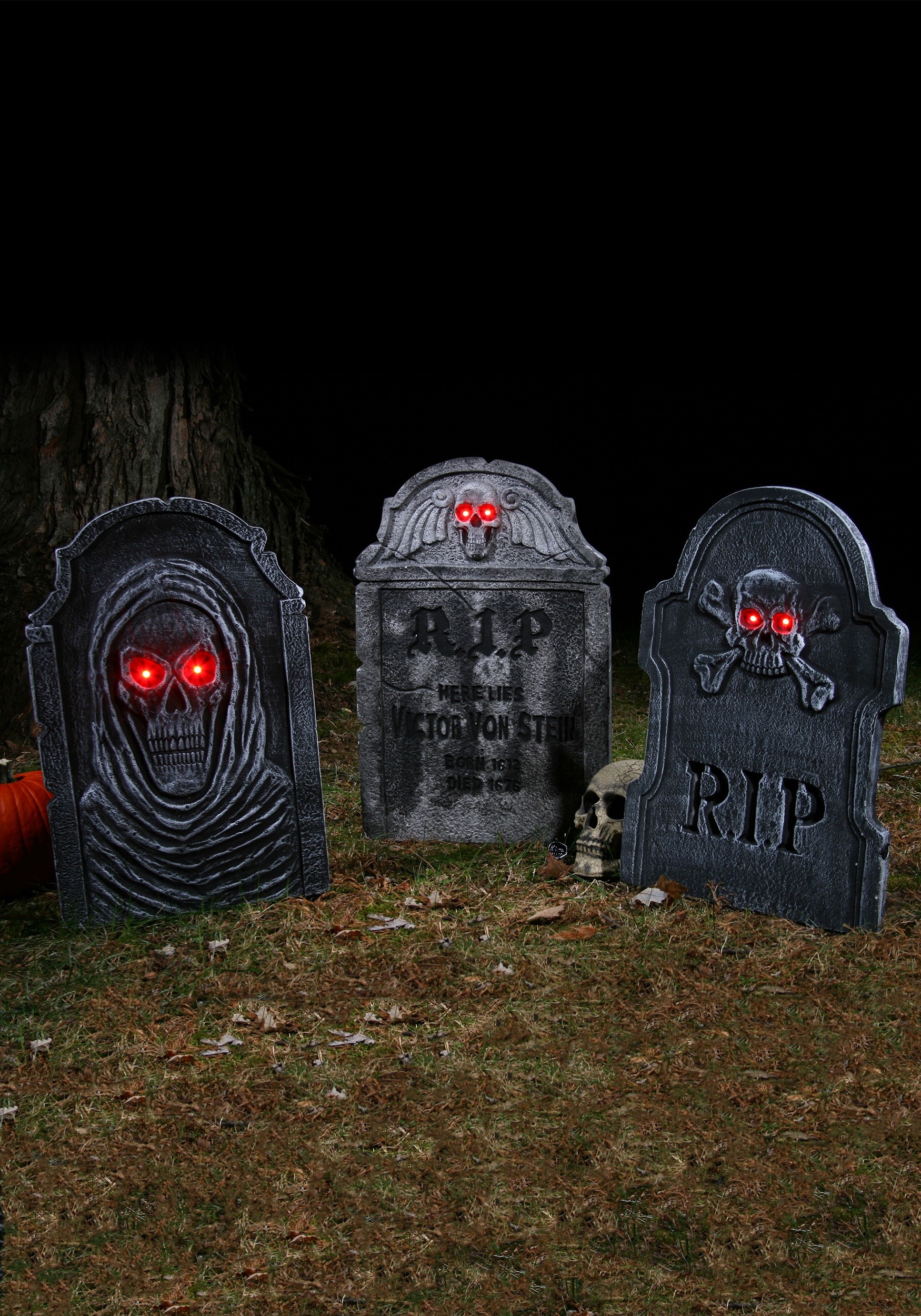 RIP Graveyard Tombstone - Gravestone Haunted Decorations