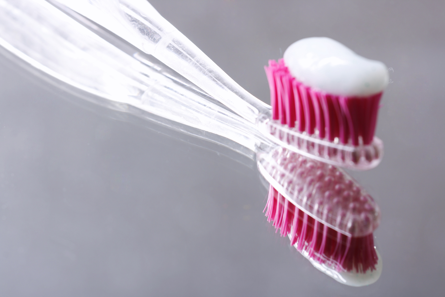 Toothbrush with toothpaste photo