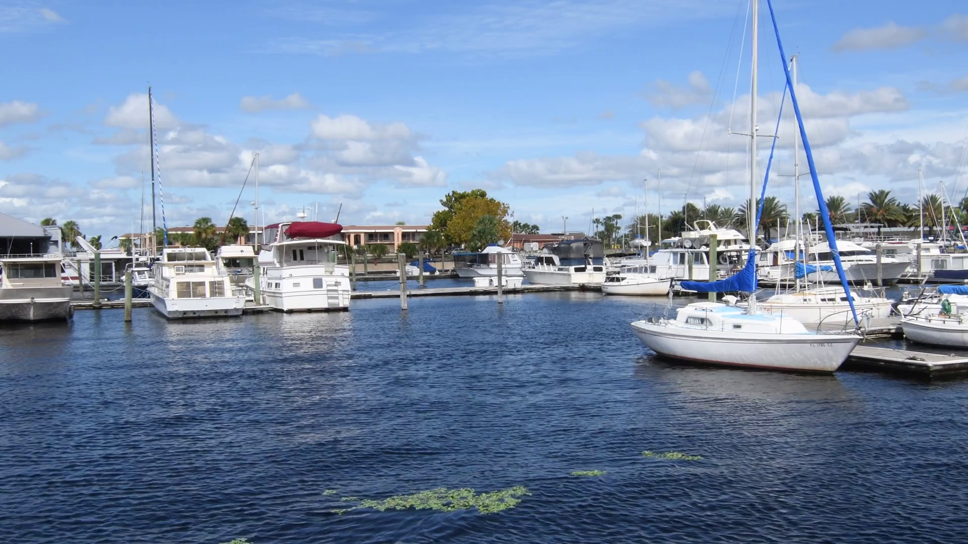 Sanford Florida Marina Island boats Lake Monroe for tourists marina ...