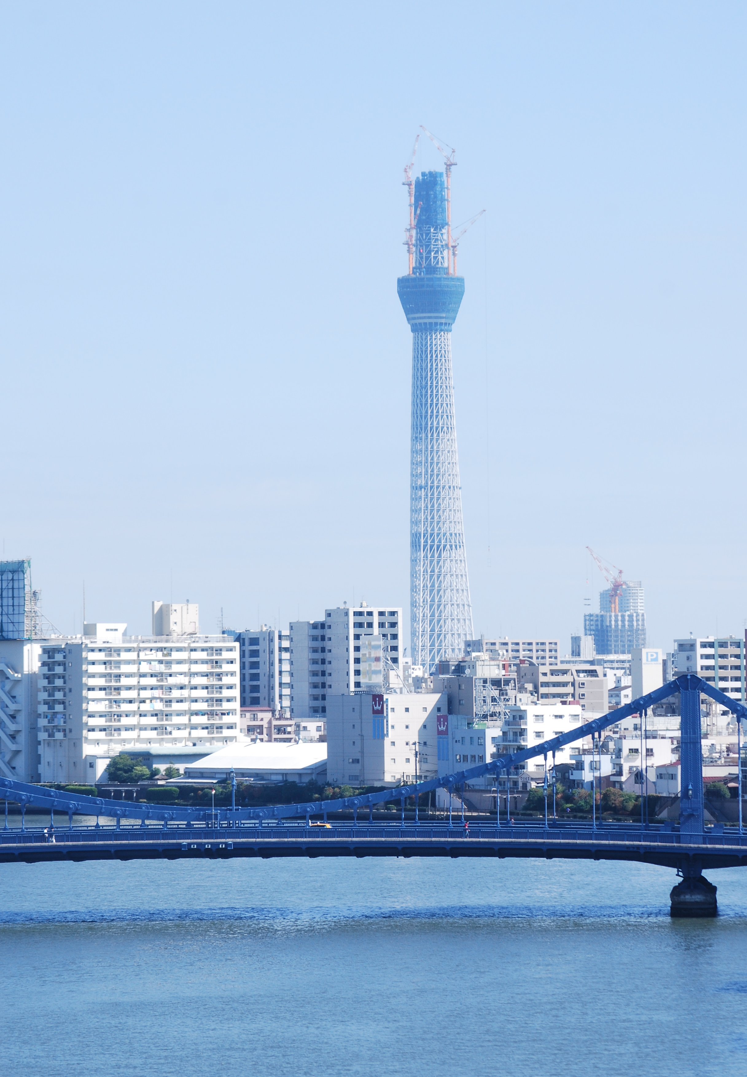 File:Tower of Tokyo Sky Tree and Kiyosu Bridge,Koto-city,Tokyo,Japan ...