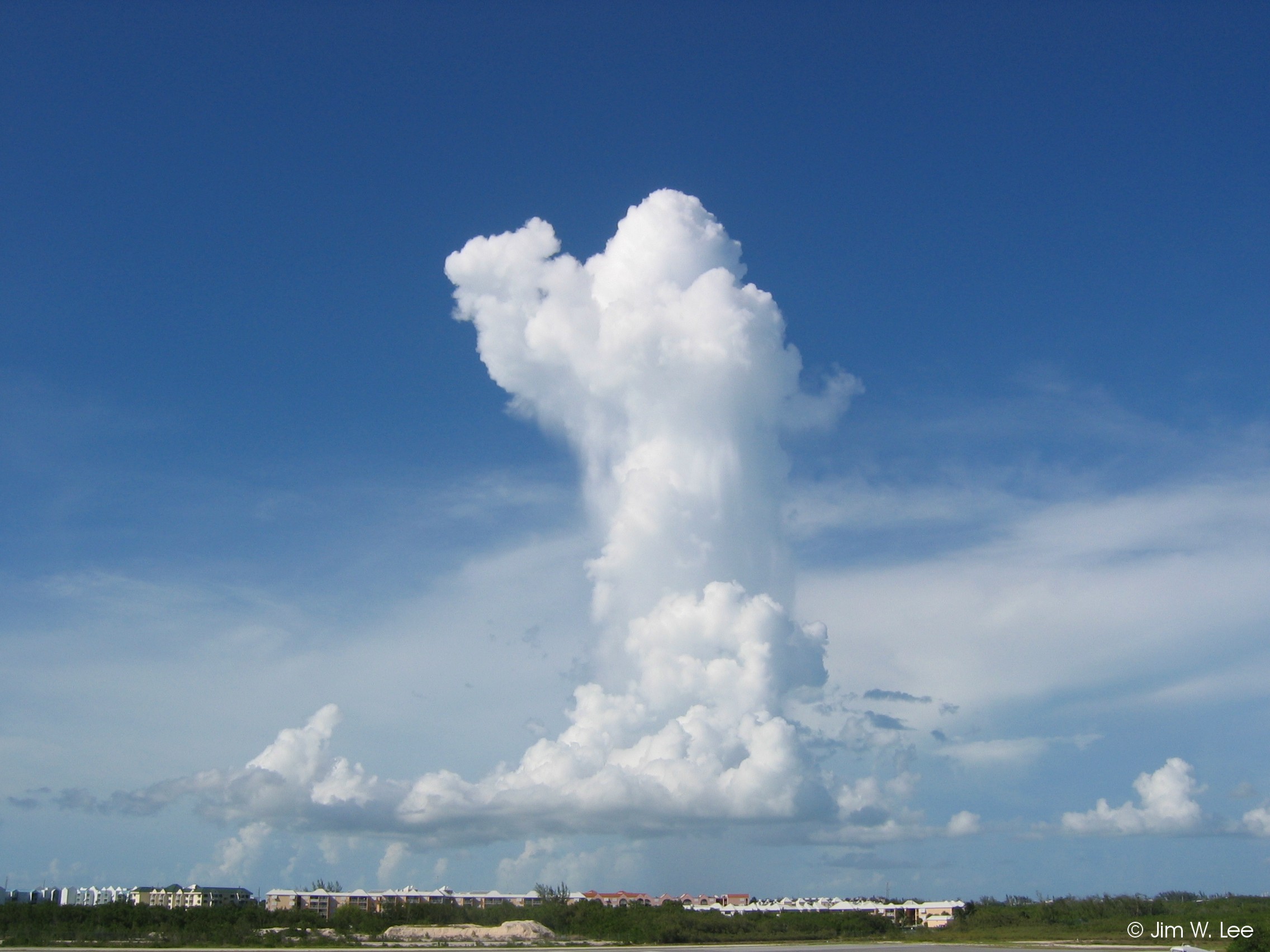 Towering clouds photo