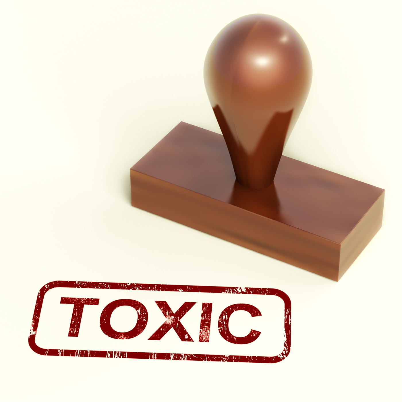 Toxic stamp shows poisonous and noxious substances photo