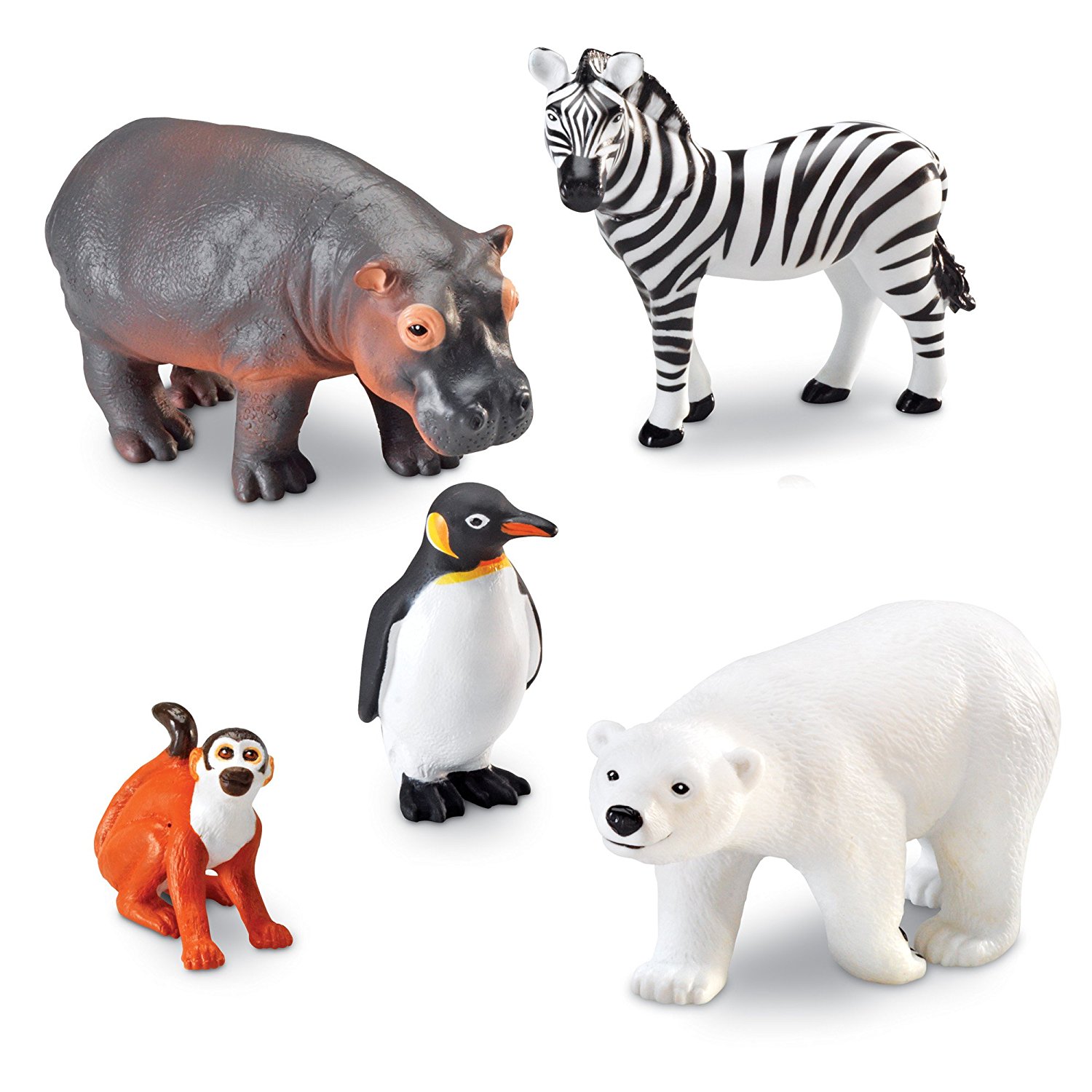 Amazon.com: Learning Resources Jumbo Zoo Animals: Toys & Games