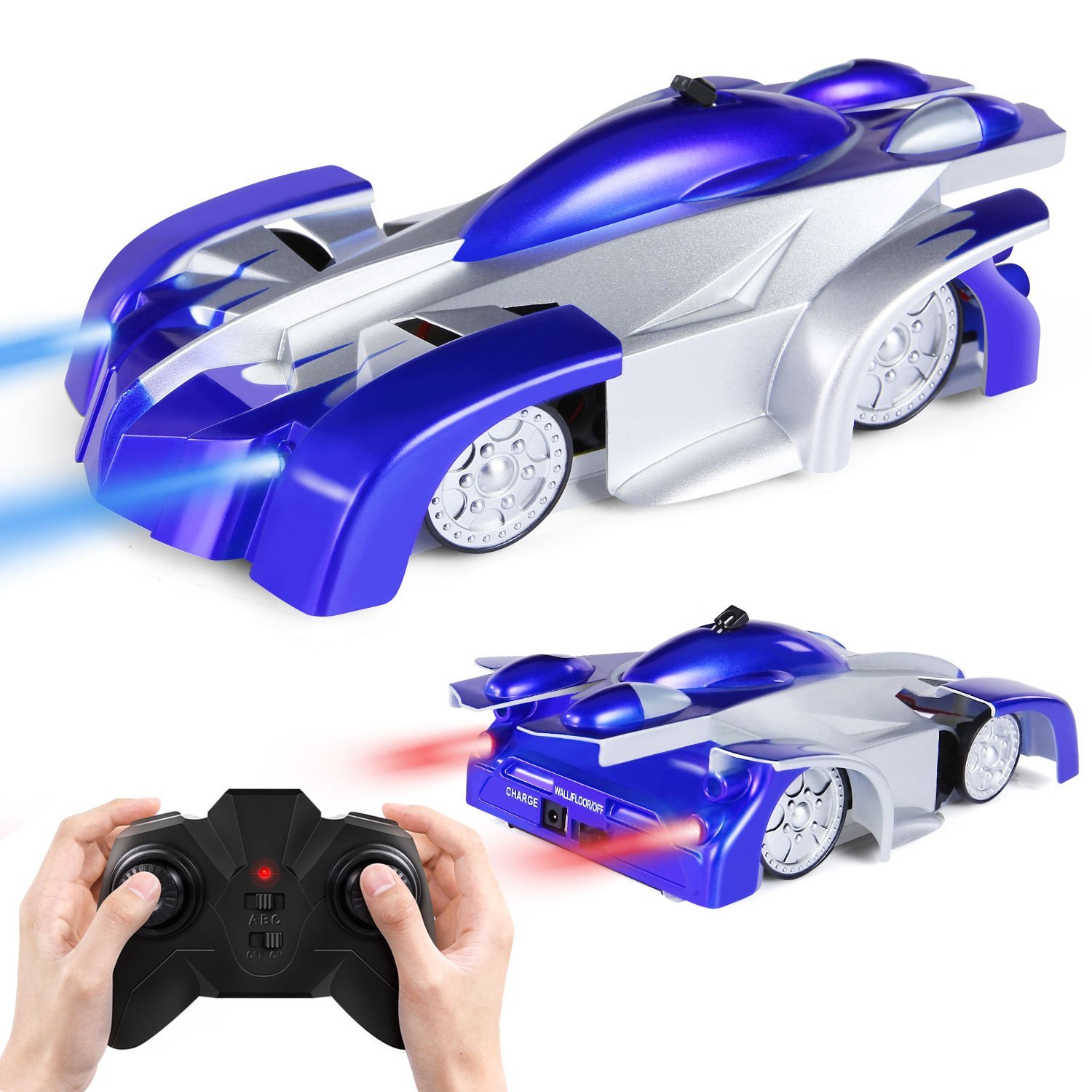 Amazon.com: SGILE Remote Control Car Toy, Rechargeable RC Wall ...
