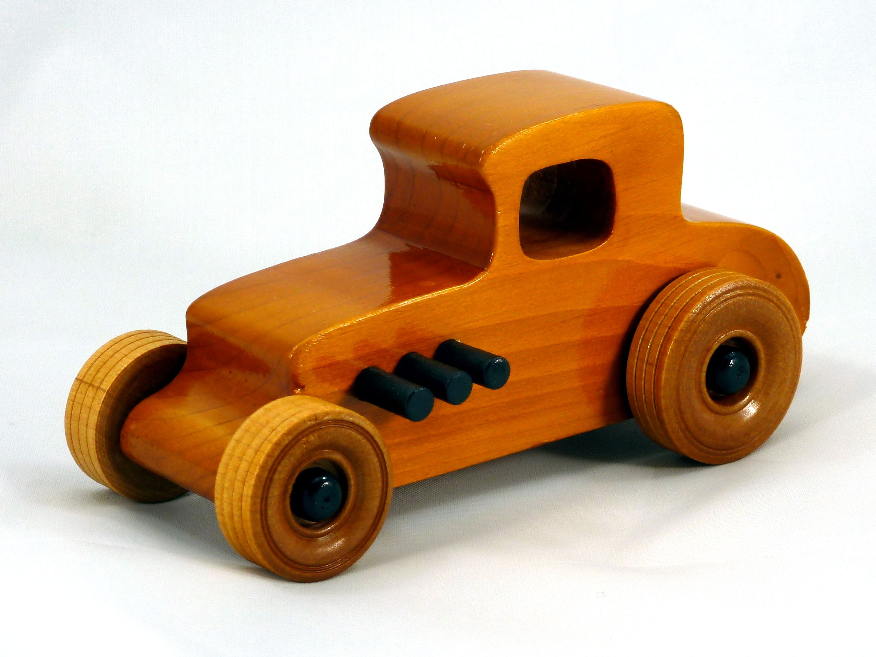 Wooden Toy Race Car, Hot Rod, 27 T Coupe, 1927 Ford, Street Rod ...