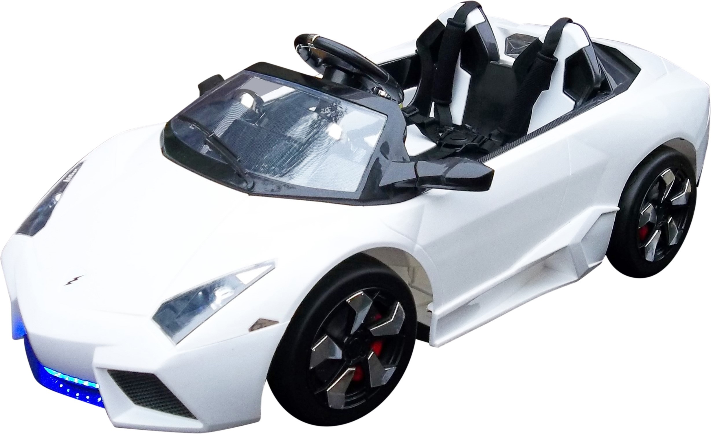 12v Two Seat Lambo-gini Mega Features Ride On Car - £279.95 : Kids ...