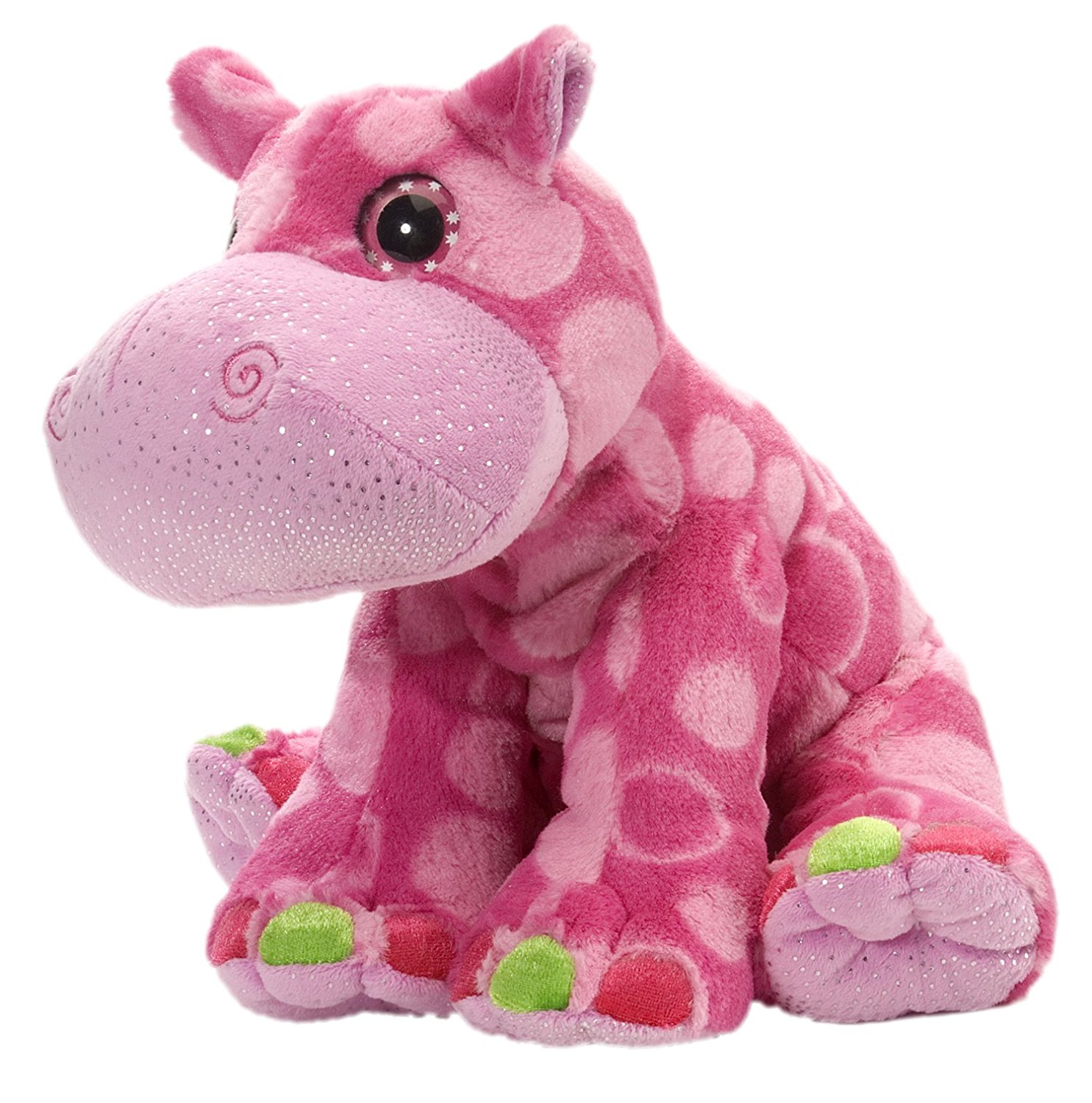Amazon.com: Wild Republic Sweet And Sassy Pink Hippo: Toys & Games