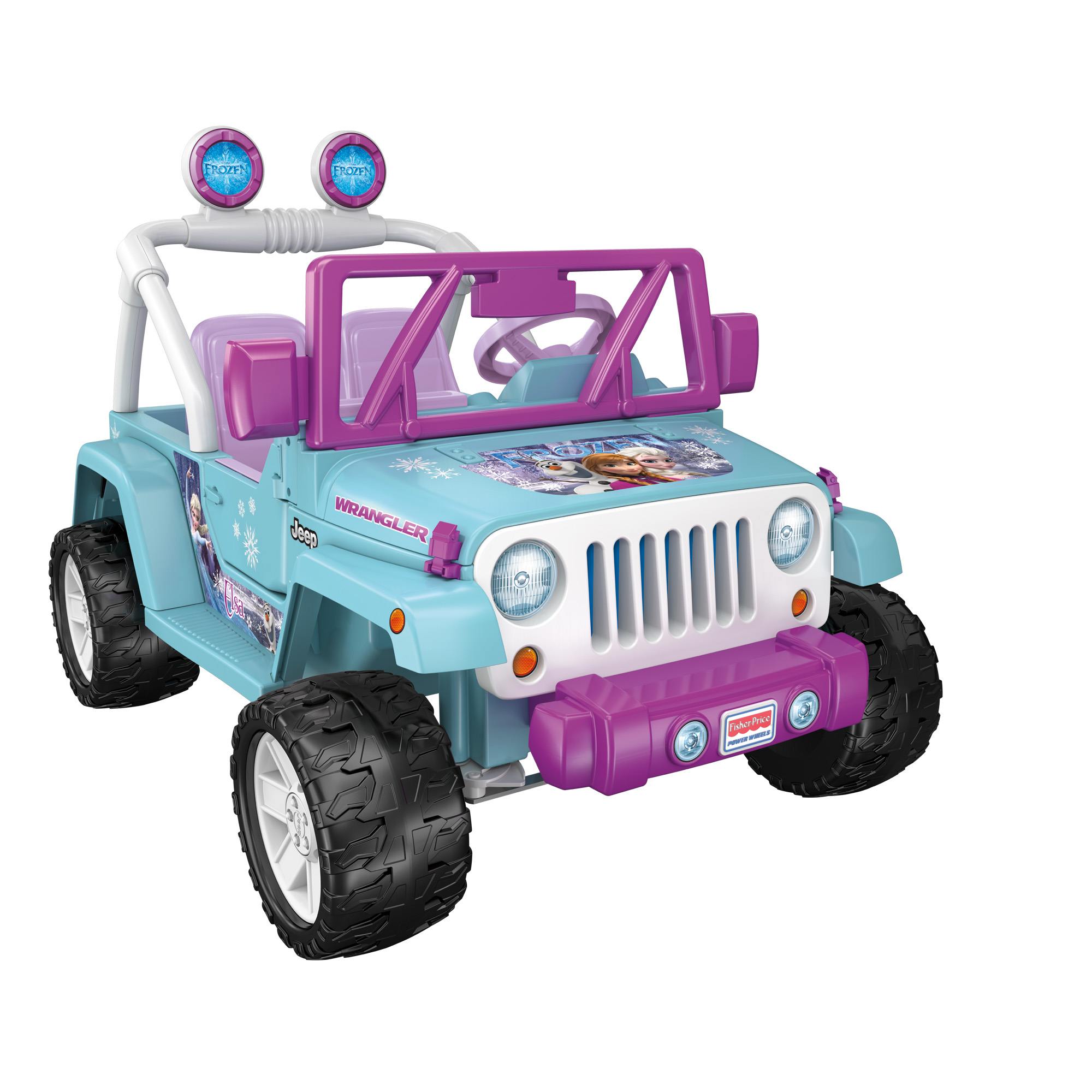 Power Wheels 12V Jeep Wrangler - Disney Frozen | Shop Your Way ...