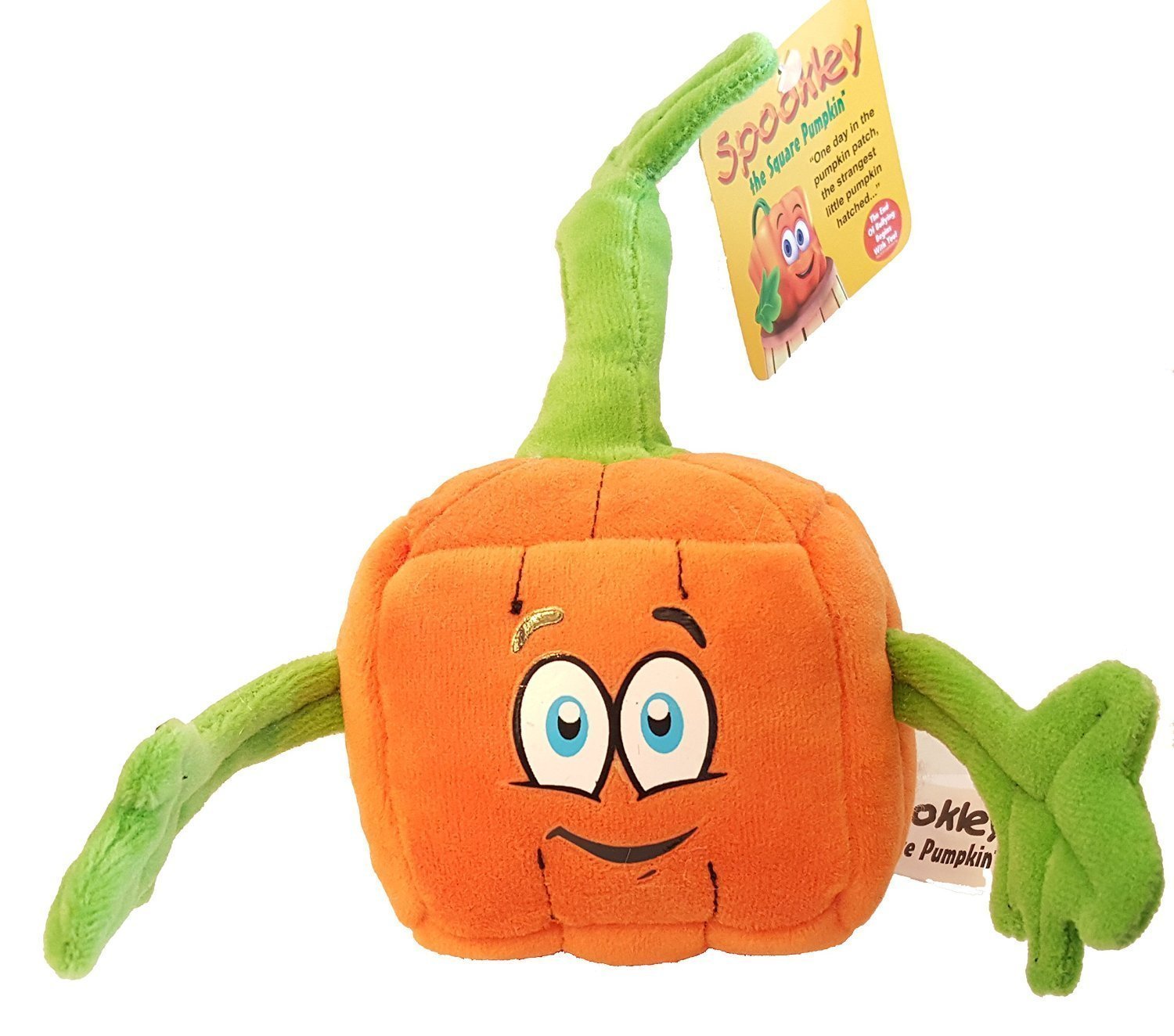 Amazon.com: Spookley the Square Pumpkin Plush Toy: Toys & Games