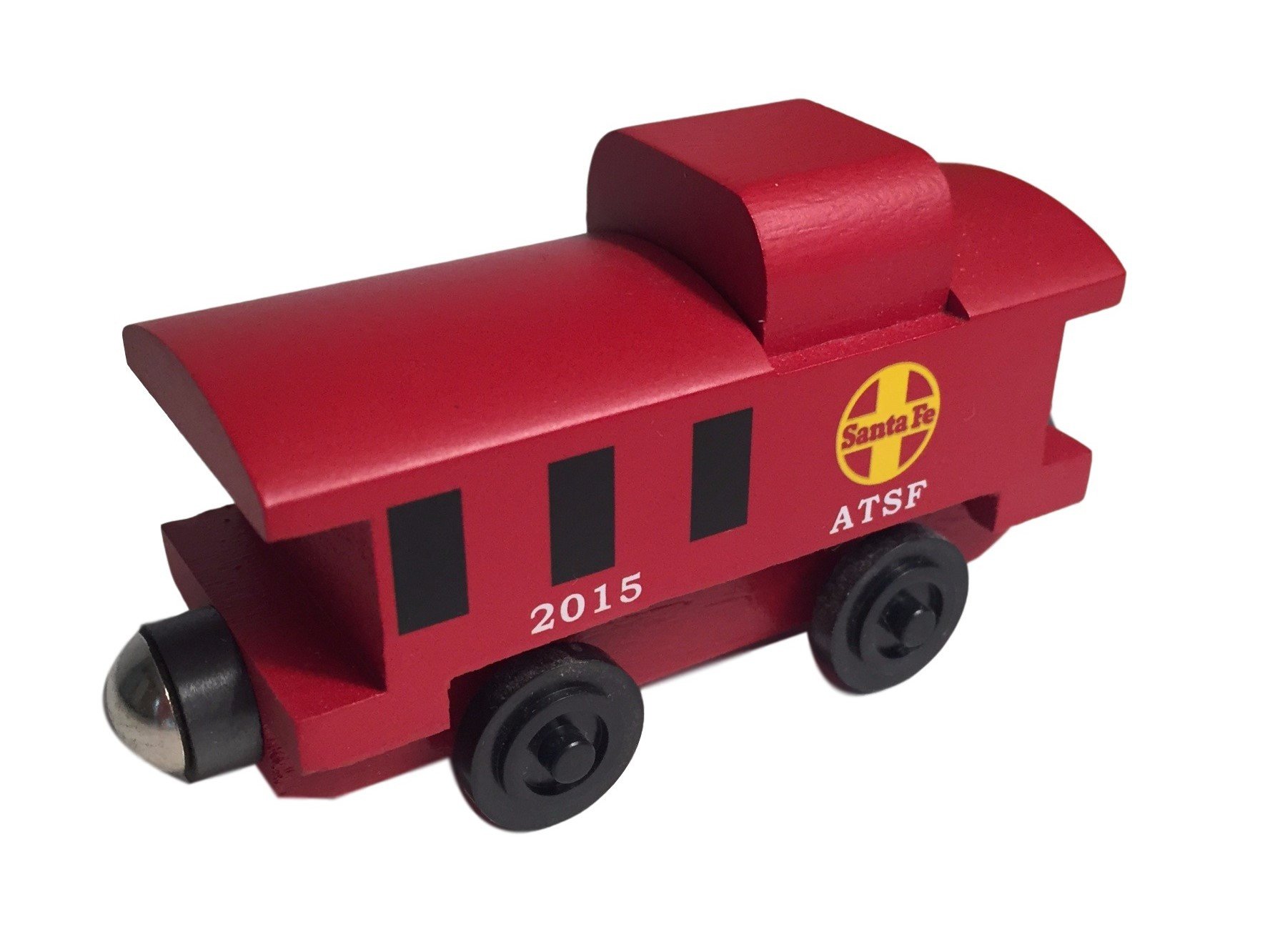 Santa Fe Caboose – The Whittle Shortline Railroad - Wooden Toy Trains!