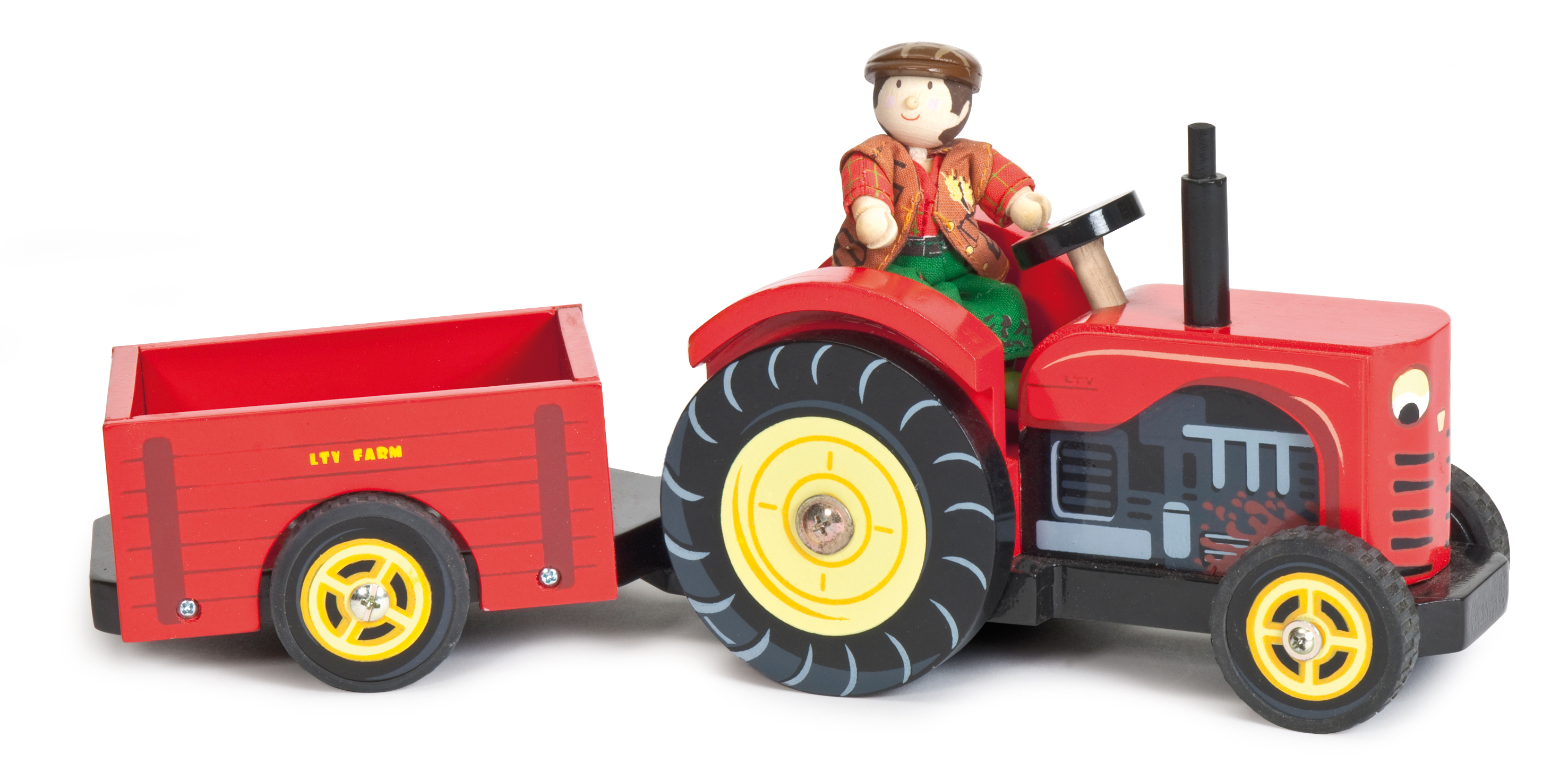 Le Toy Van Budkins Bertie's Tractor - TV468 - £26.99