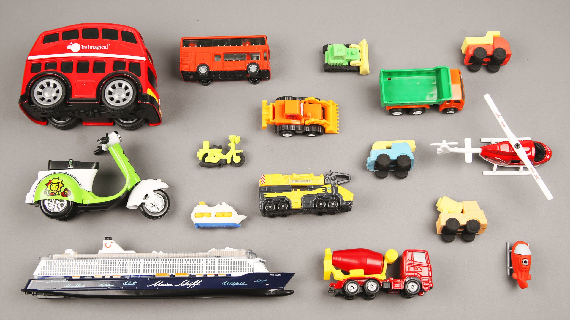 Learning Small and Big for Kids with Street Vehicles Cars Trucks ...